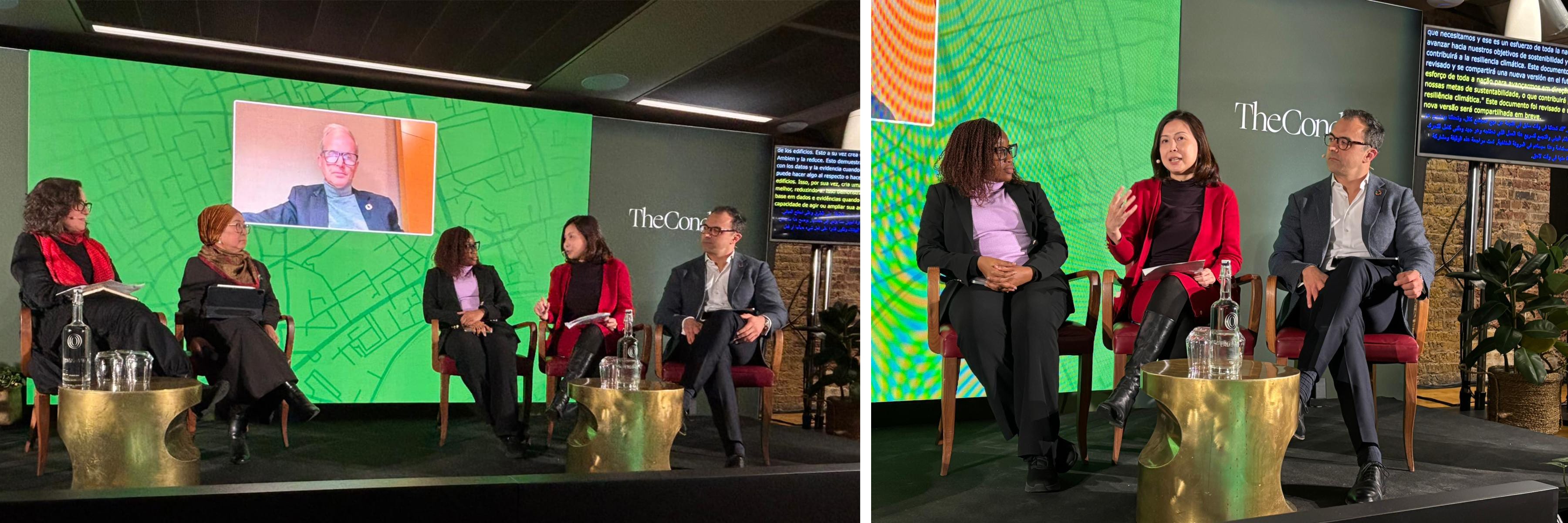 Panel Discussion at the Resilient Cities Forum in London