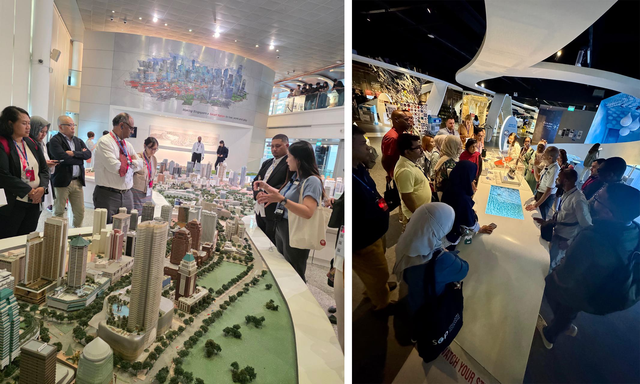 7th JSPP21 participants on their URA Gallery tour