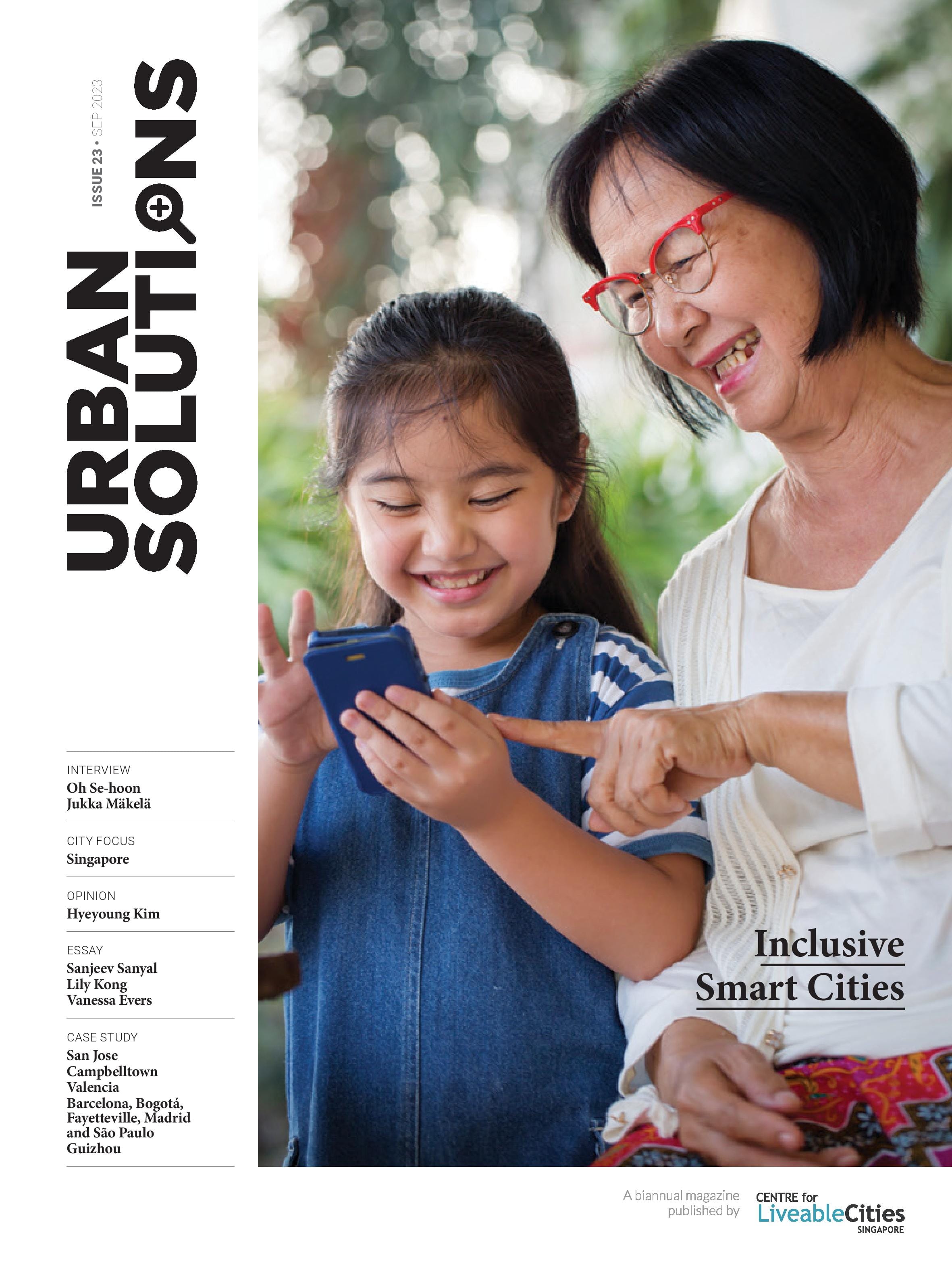Issue 23: Inclusive Smart Cities Cover