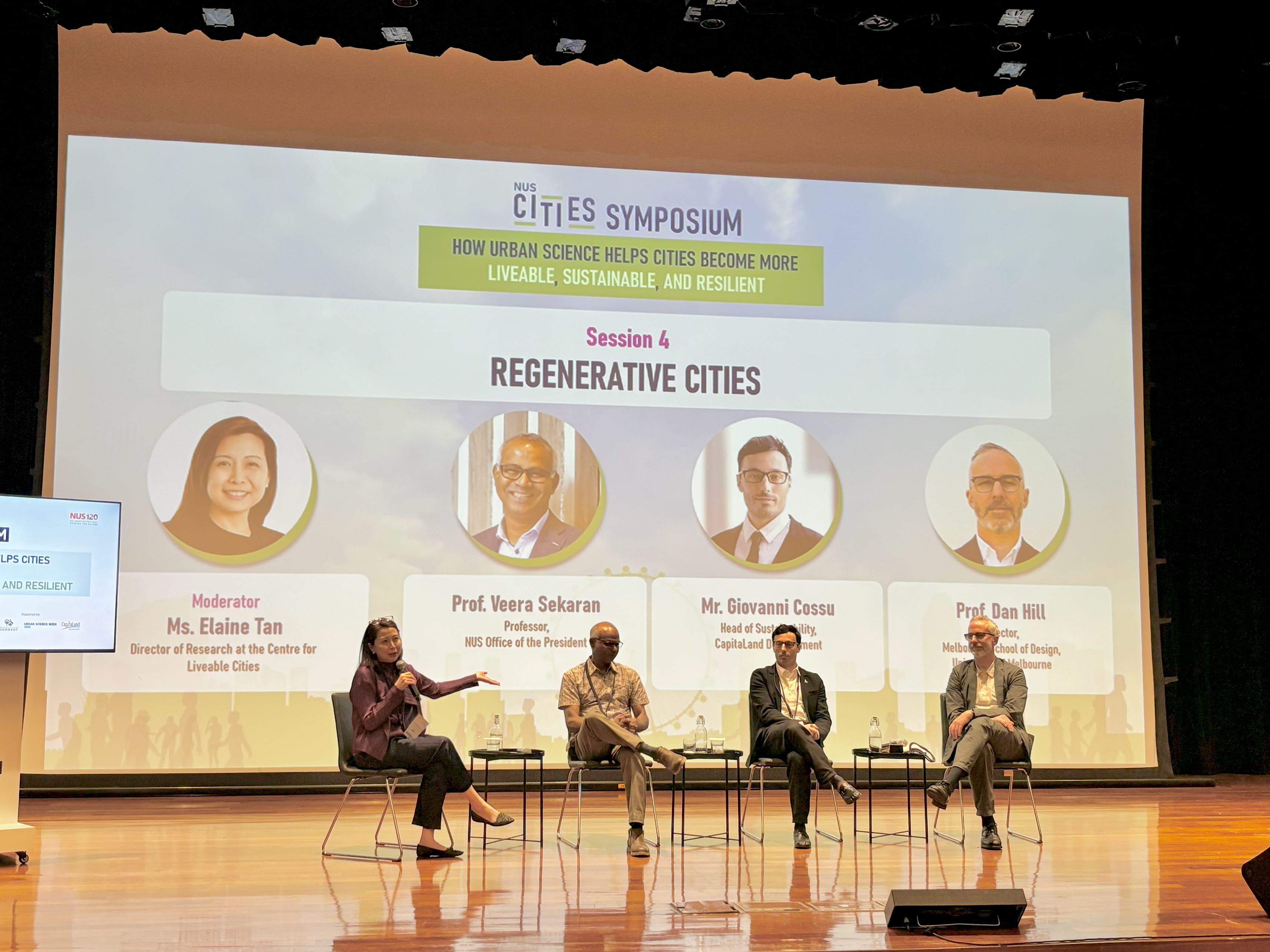 Panel Discussion during NUS Cities Symposium 