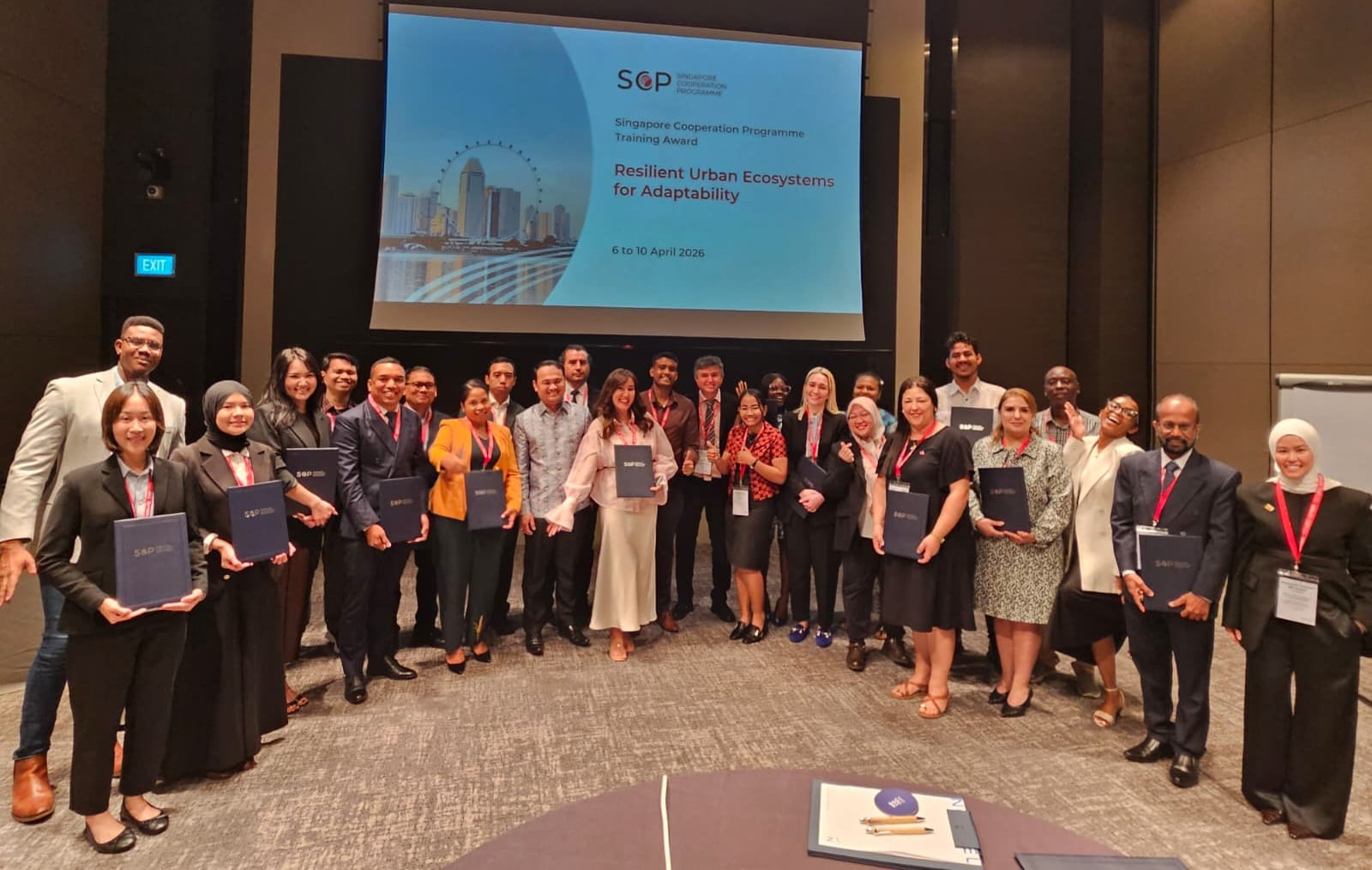 Group Photo of participants for Singapore Cooperation Programme
