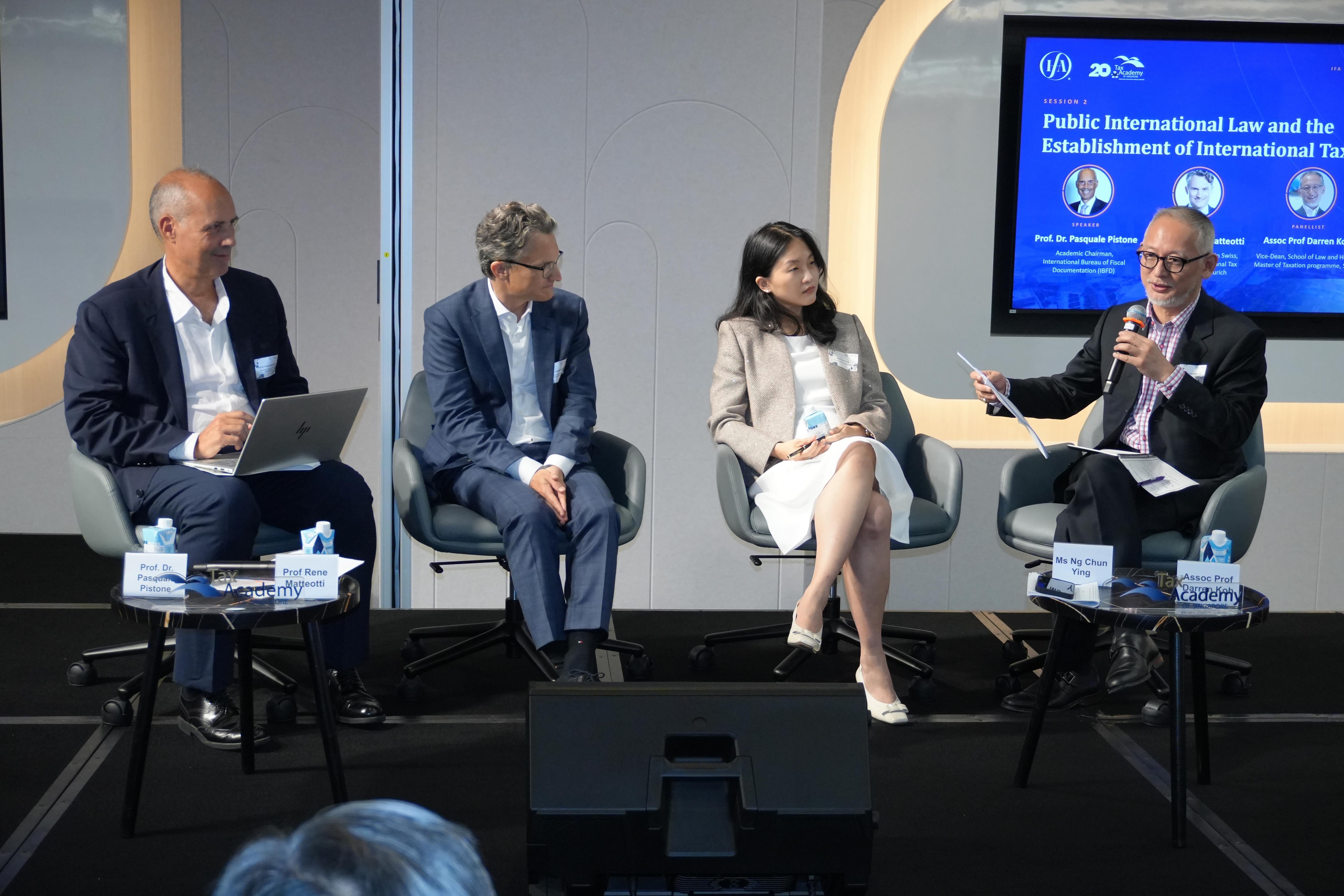 Panellists for Public International Law and the Establishment of International Tax Nexus