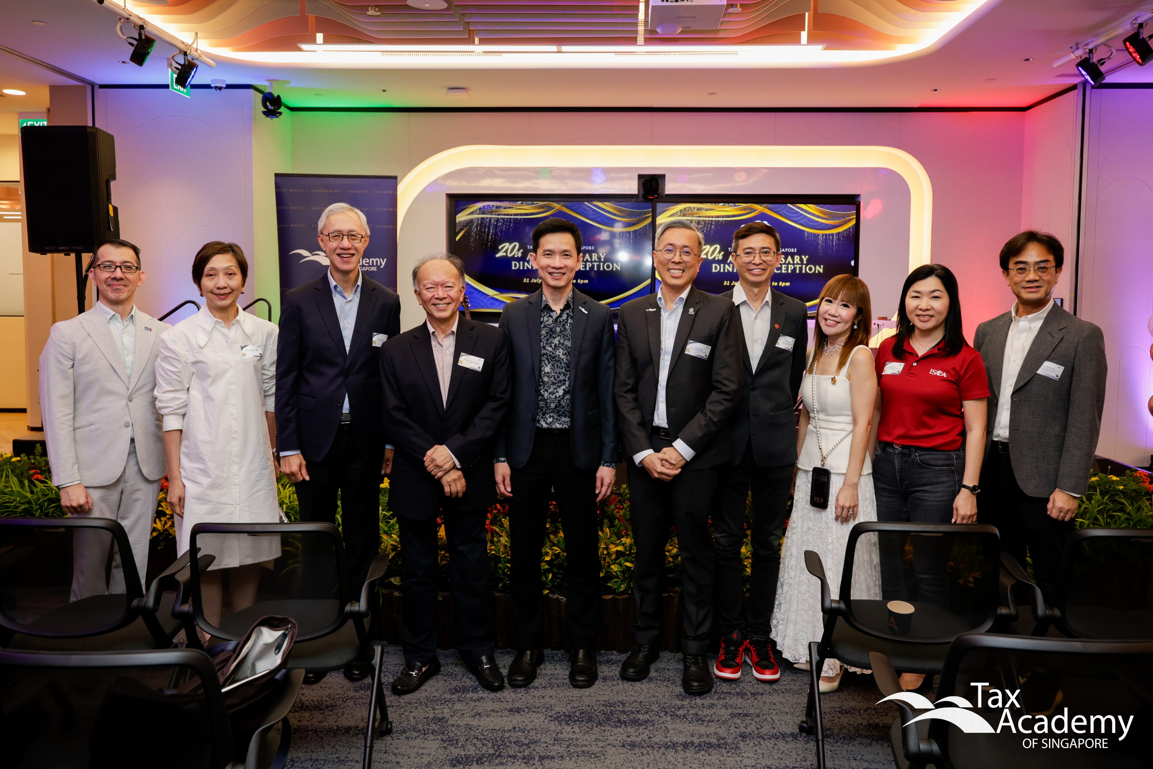 ISCA Group Photo at the Opening of the Tax Academy of Singapore Hub