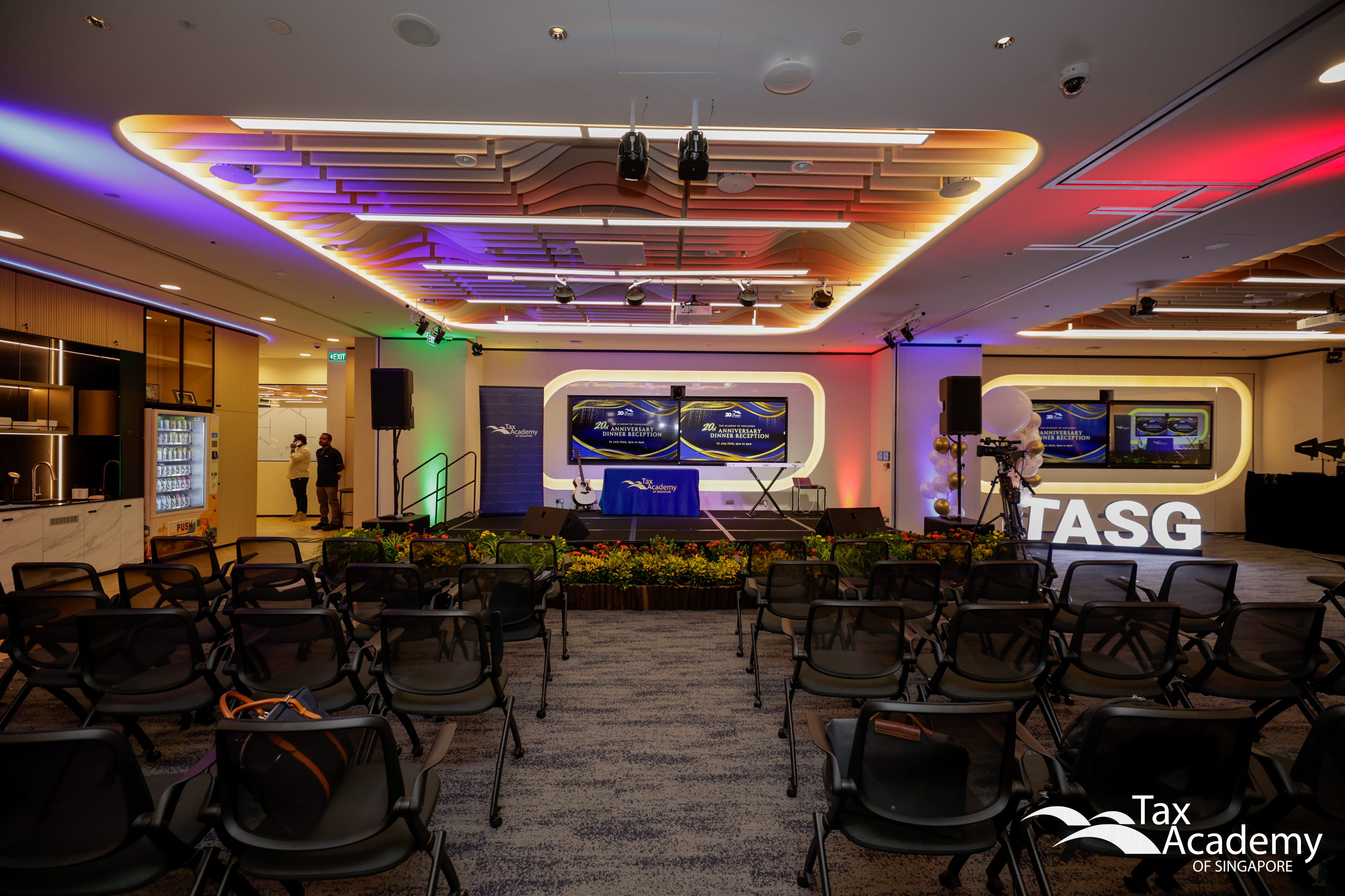 Empty Event Space, ready to welcome guests!