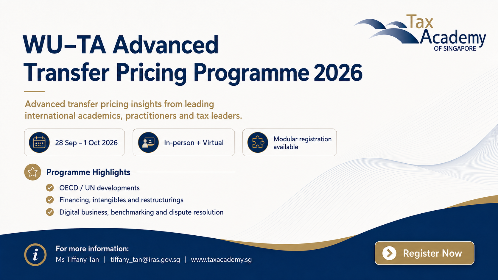 WU Transfer Pricing Programme