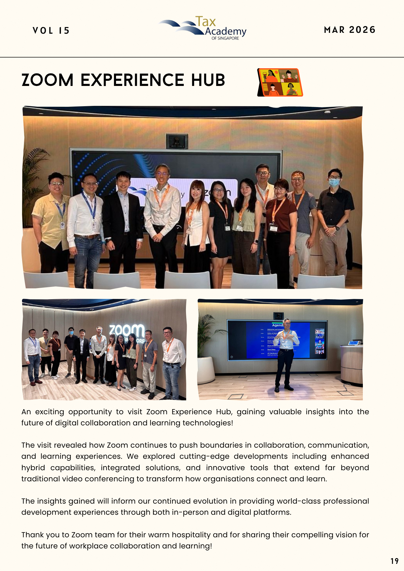 Zoom Experience Hub