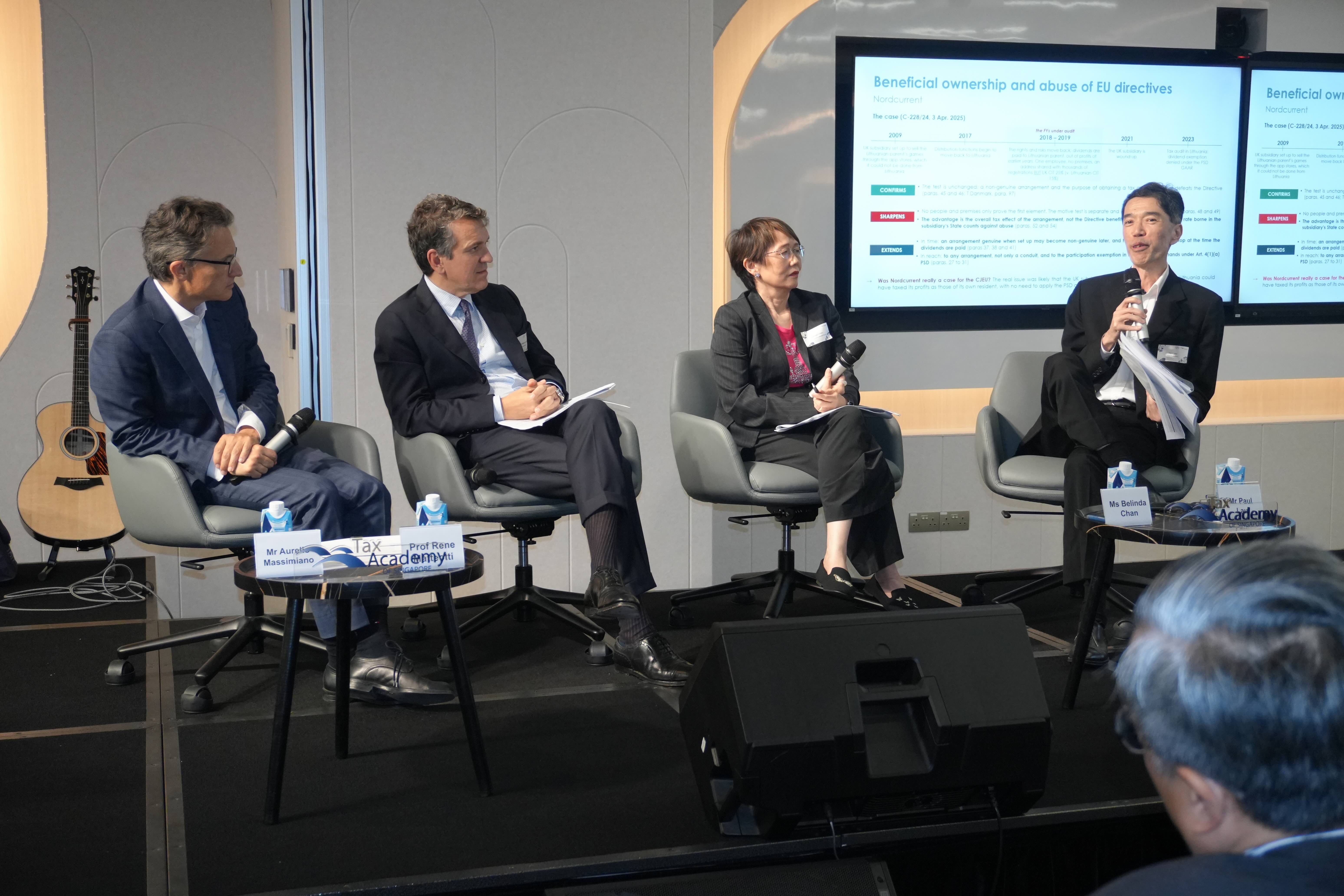 Panellists for Recent Relevant ECJ Decisions and Trends for Non‑EU Investors
