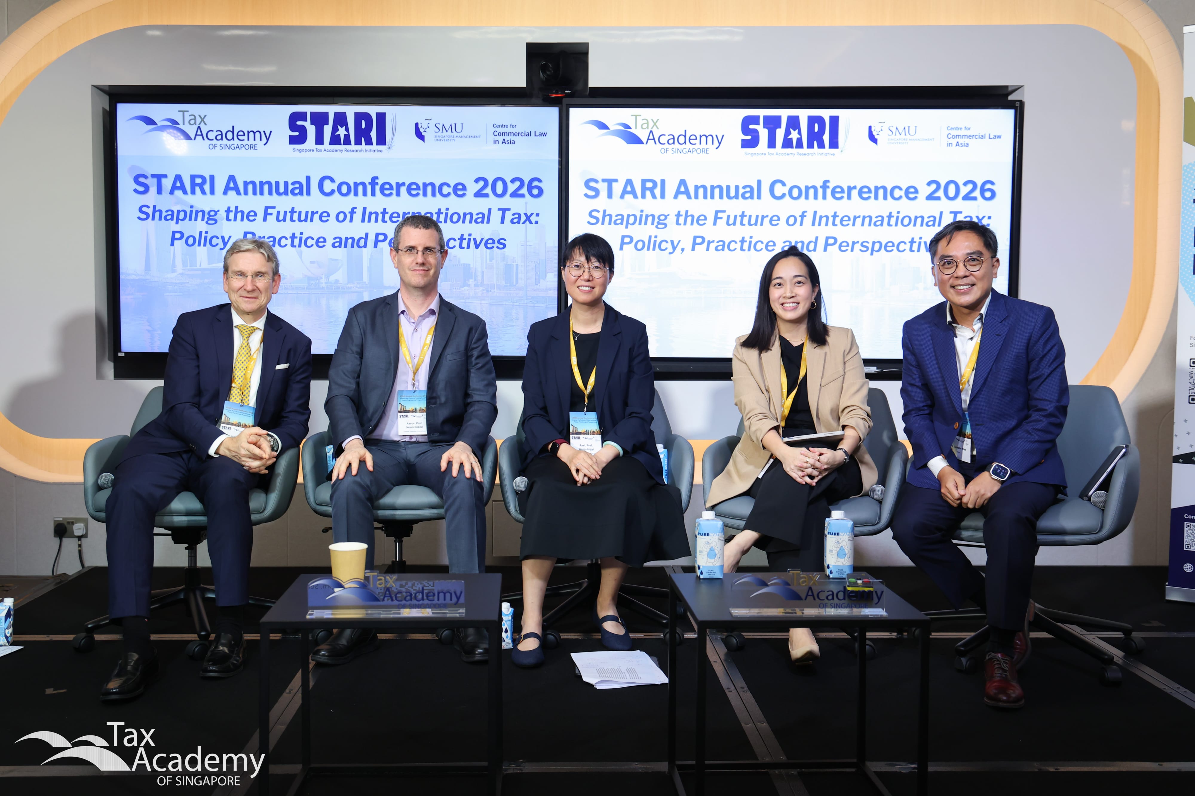 Panelists of Session 4: Mr Chester Wee, Professor Martin Wenz, Associate Professor Noam Noked, Assistant Professor Wang Jingyi, and Ms Joanne Tan