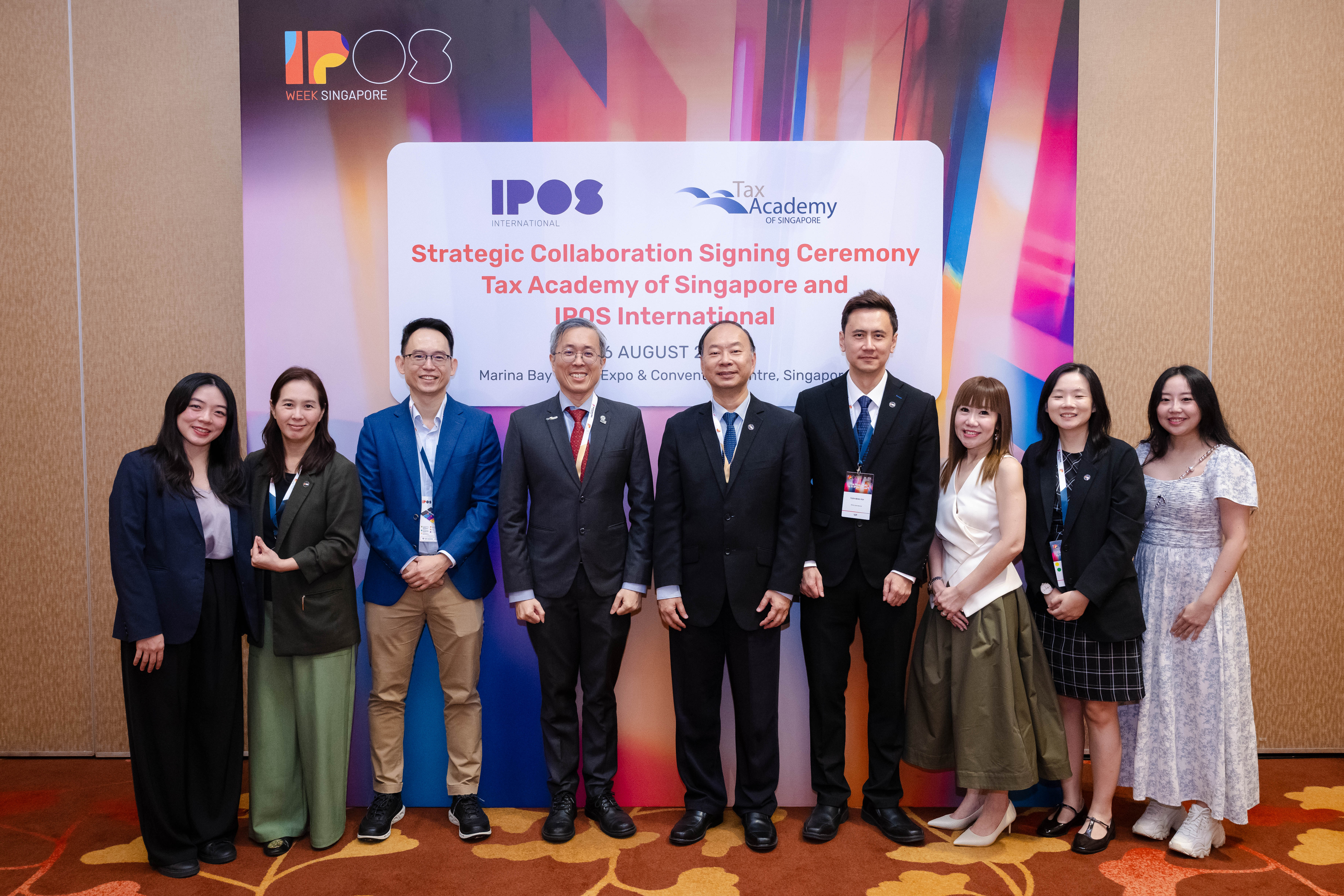 IPOS Mou Signing Photo