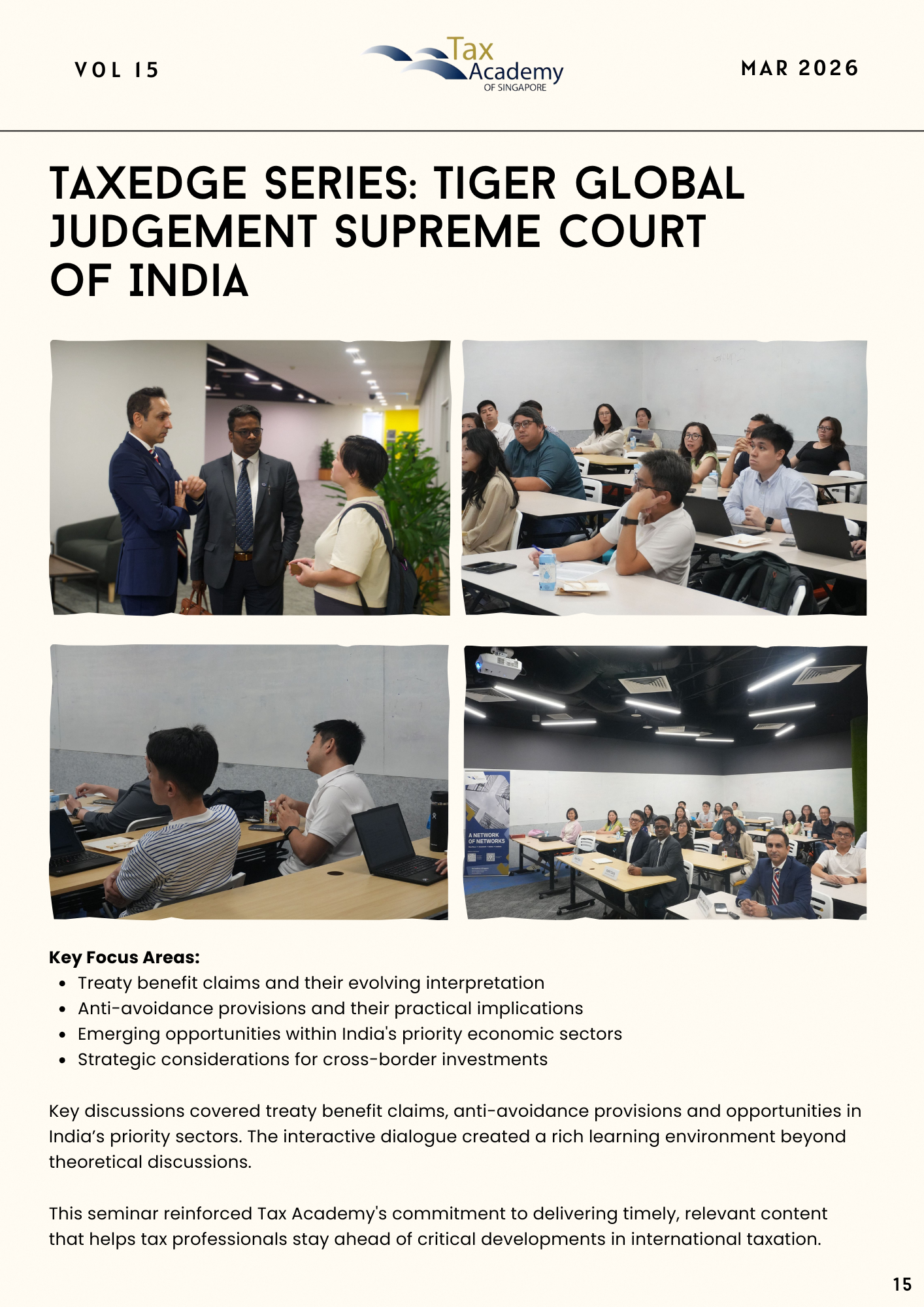 Taxedge Series: Tiger Global Judgement Supreme Court of India