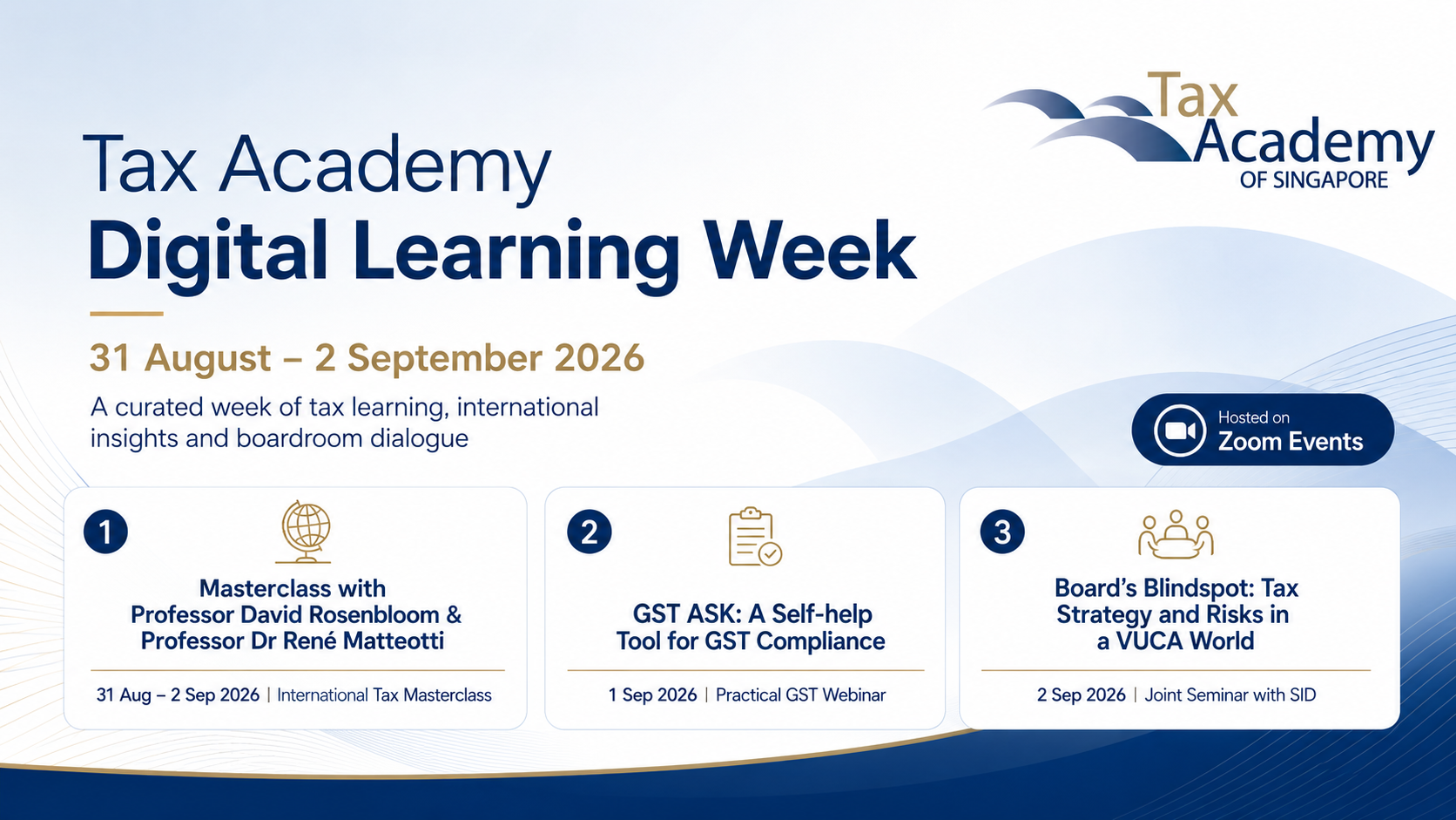 Tax Academy Learning Week