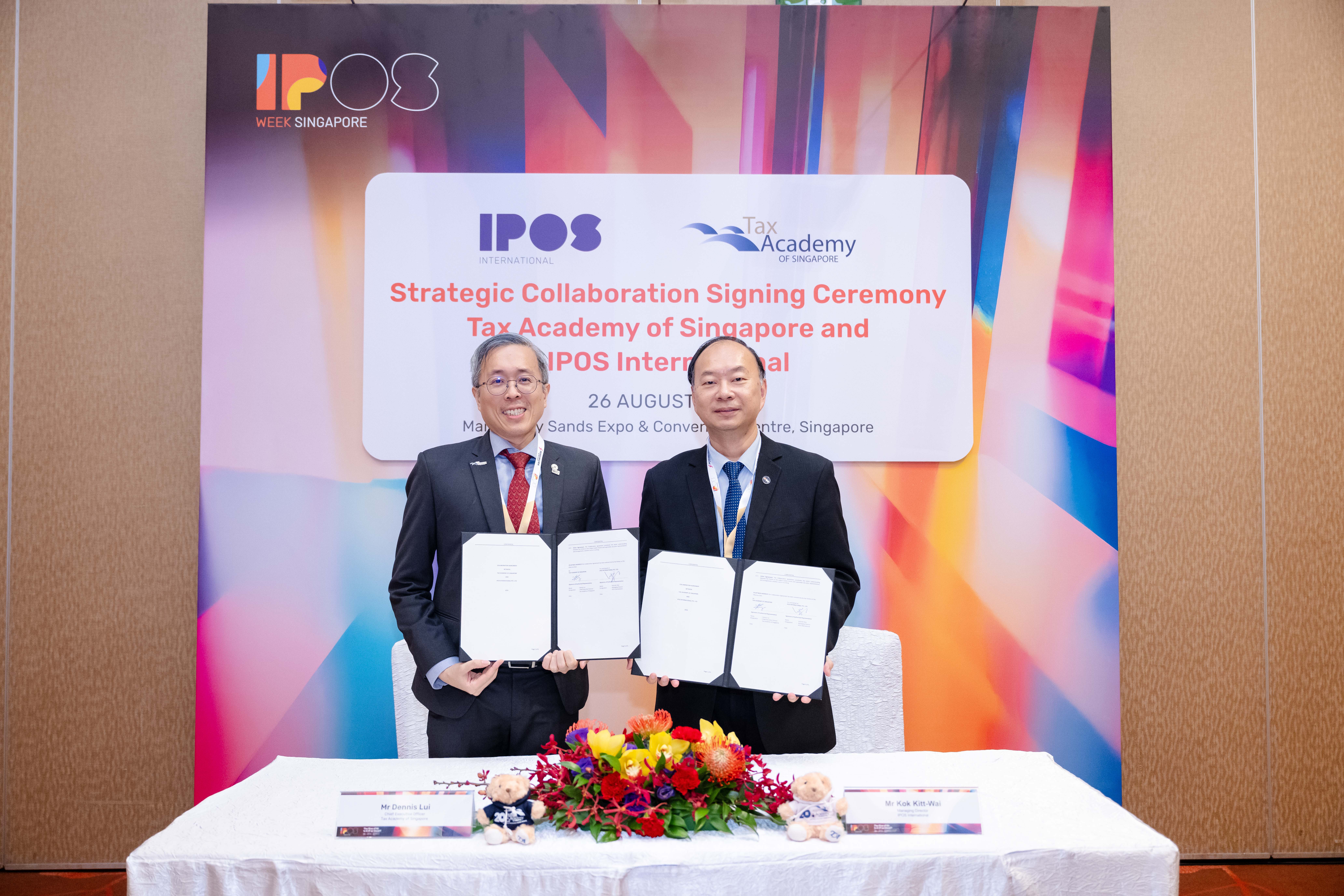 IPOS Mou Signing Photo