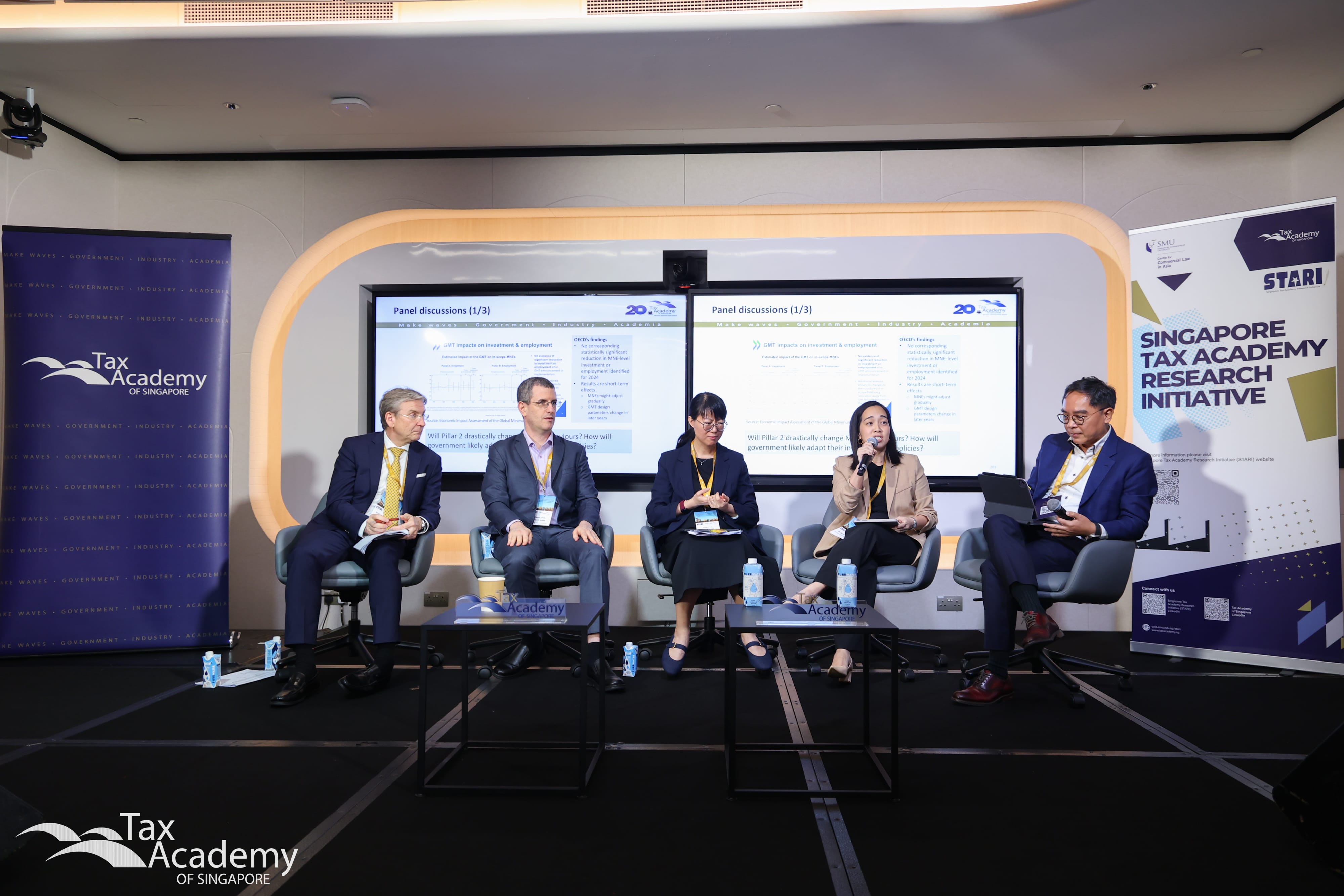 Ms Joanne Tan, IRAS, speaking at the final Panel Discussion, Pillar Two GloBE and Economic Competitiveness