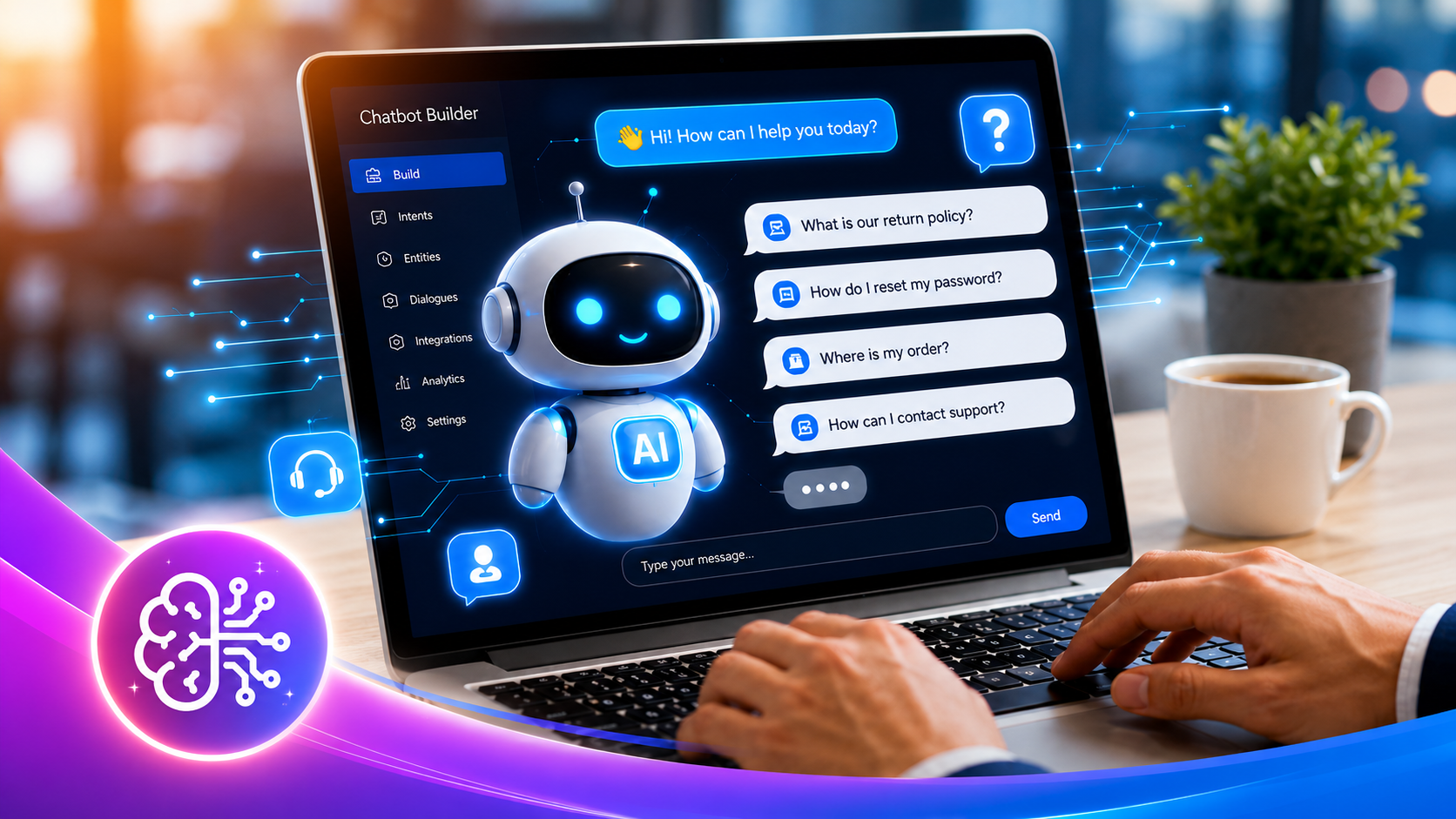picture shows user consulting AI tool on eligibility