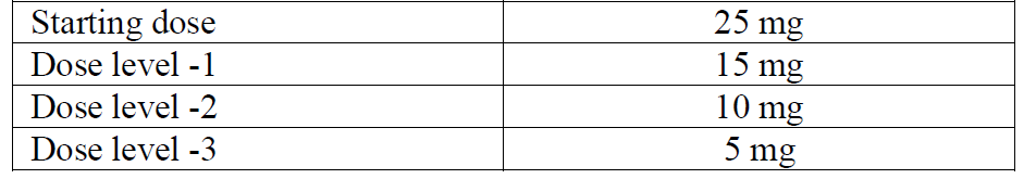 Lenalidomide Grindeks Dosage Table 7