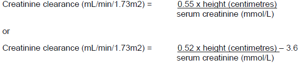 Cefepime-AFT Dosage Formula 2