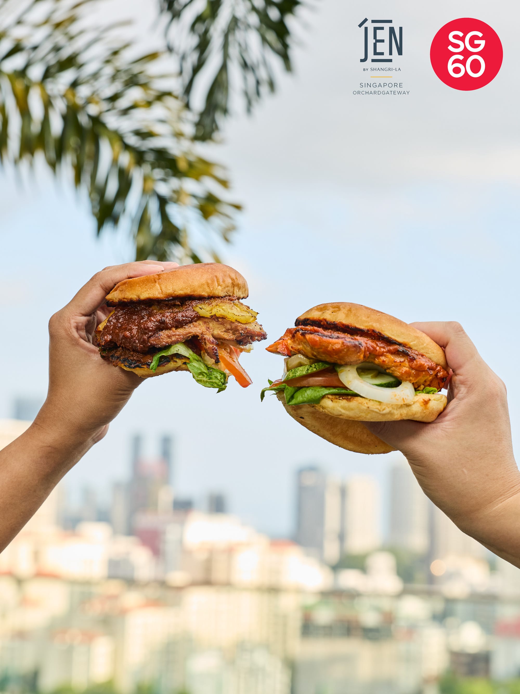 15% off juicy SG60 craft burgers.