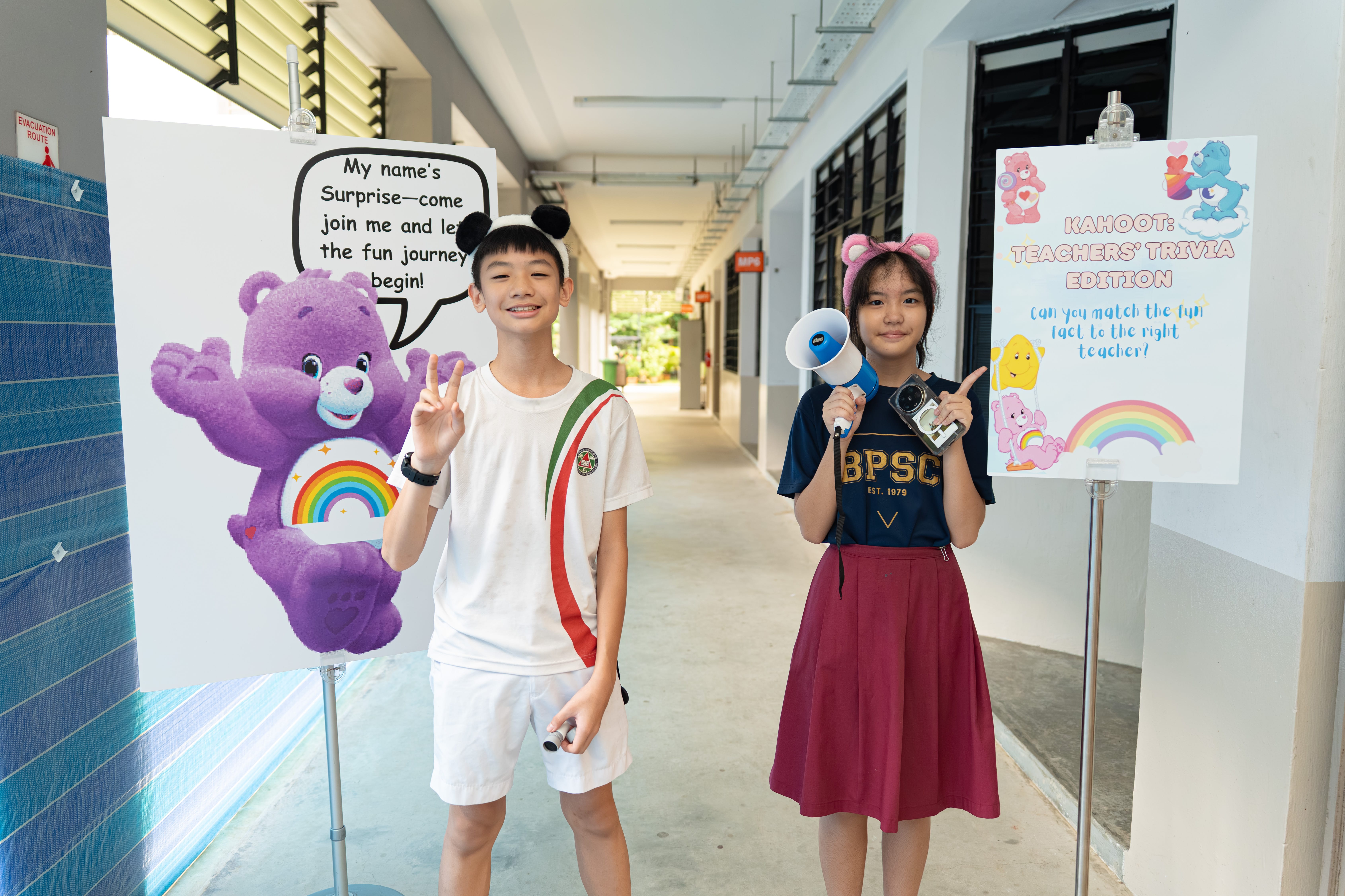 photo of students celebrating teachers day