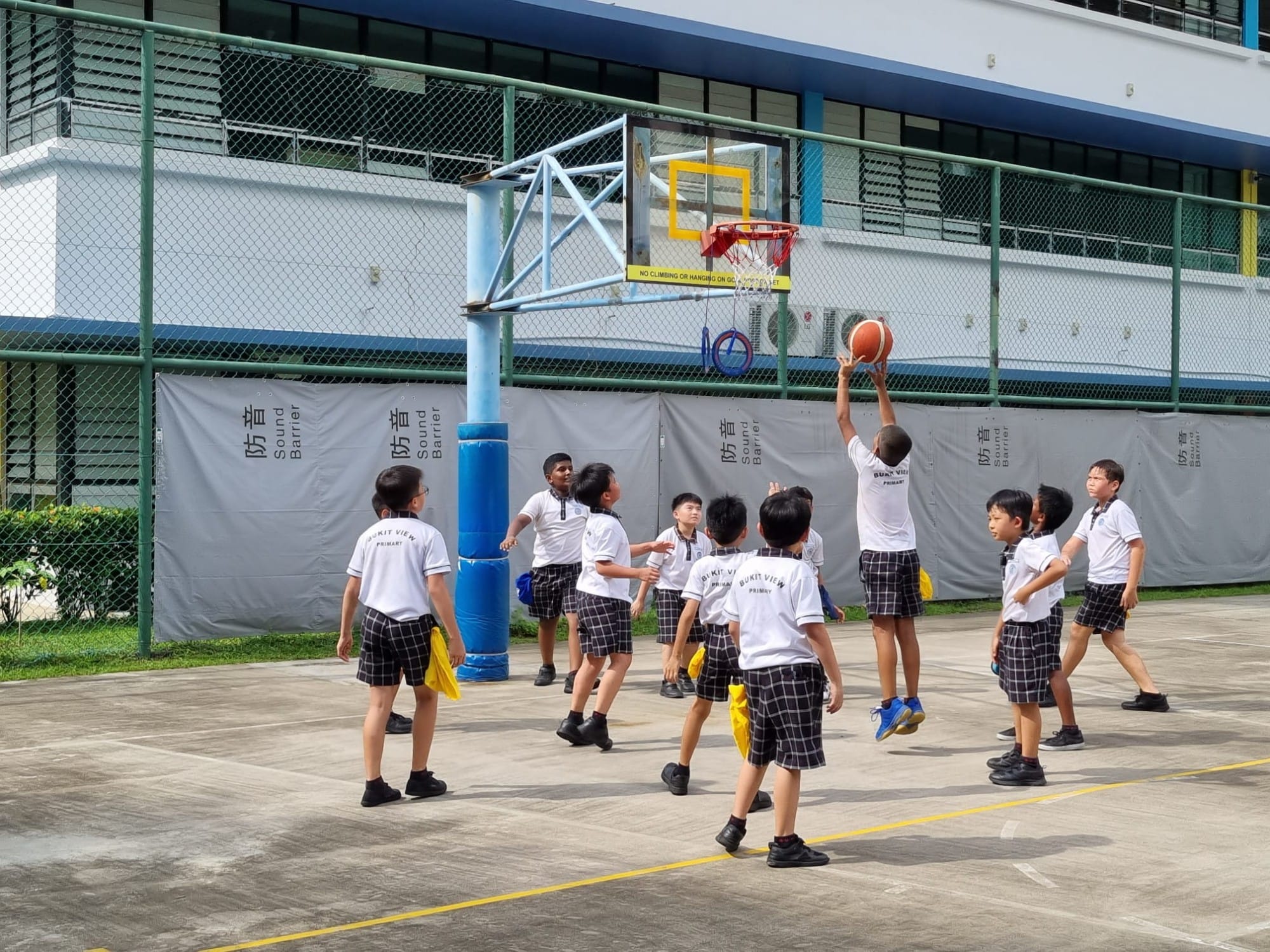 Training goes on, rain or shine