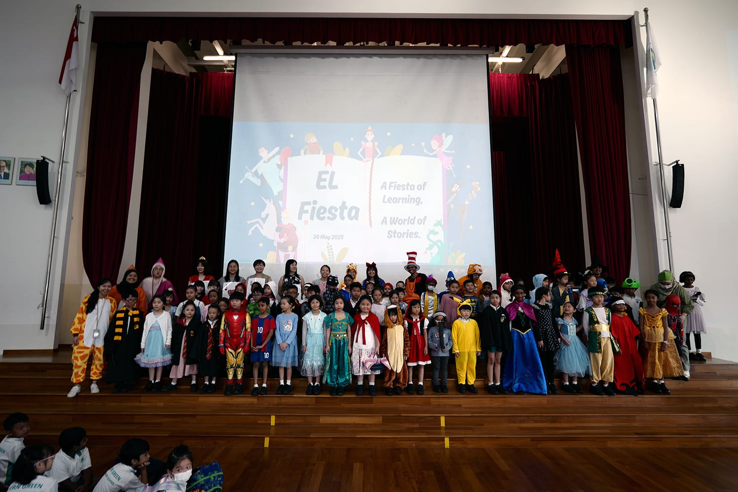 Dressed as our favourite storybook characters - Characters Alive!
