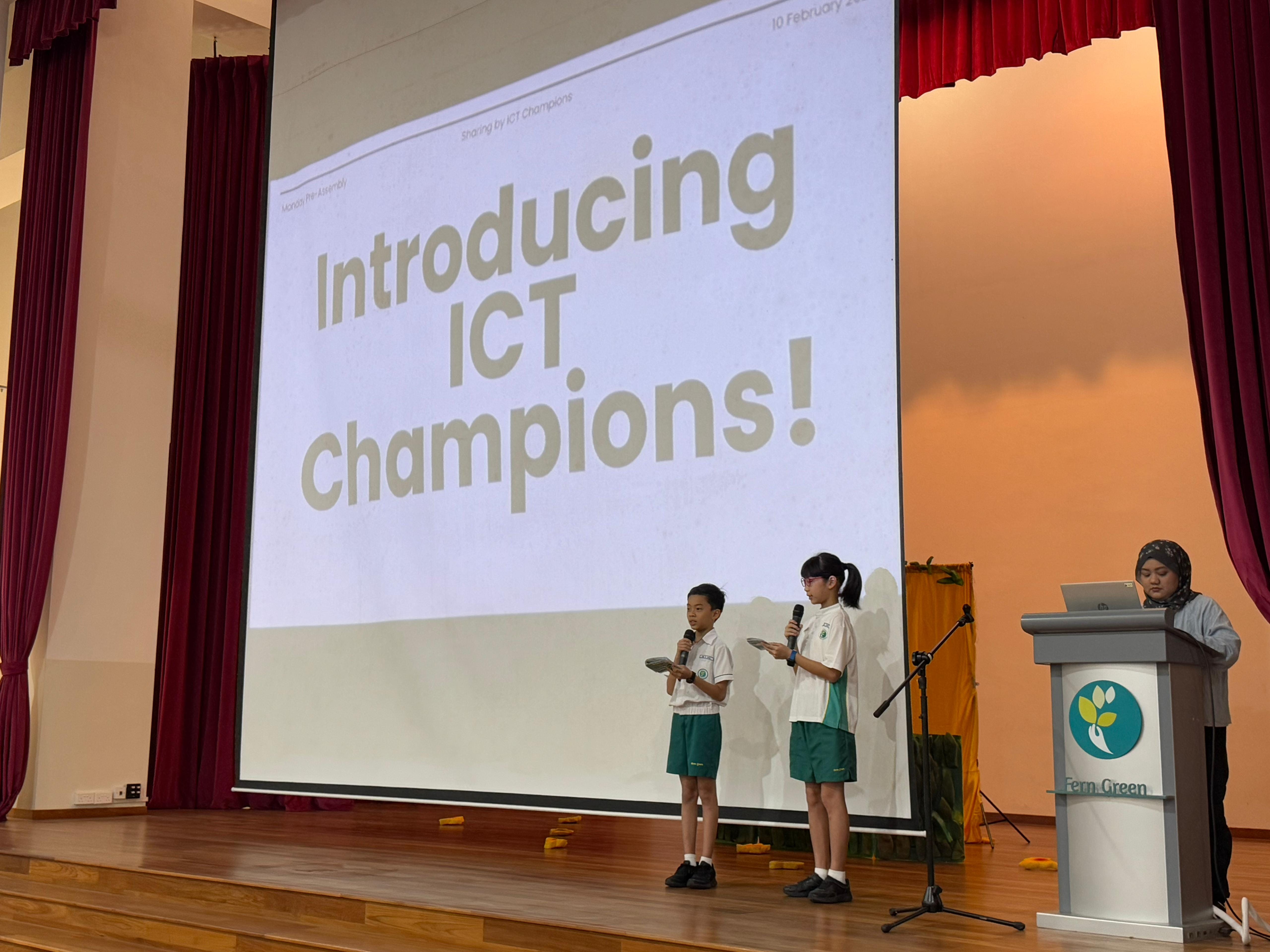 Meet our ICT Champions—student leaders in digital responsibility and innovation!