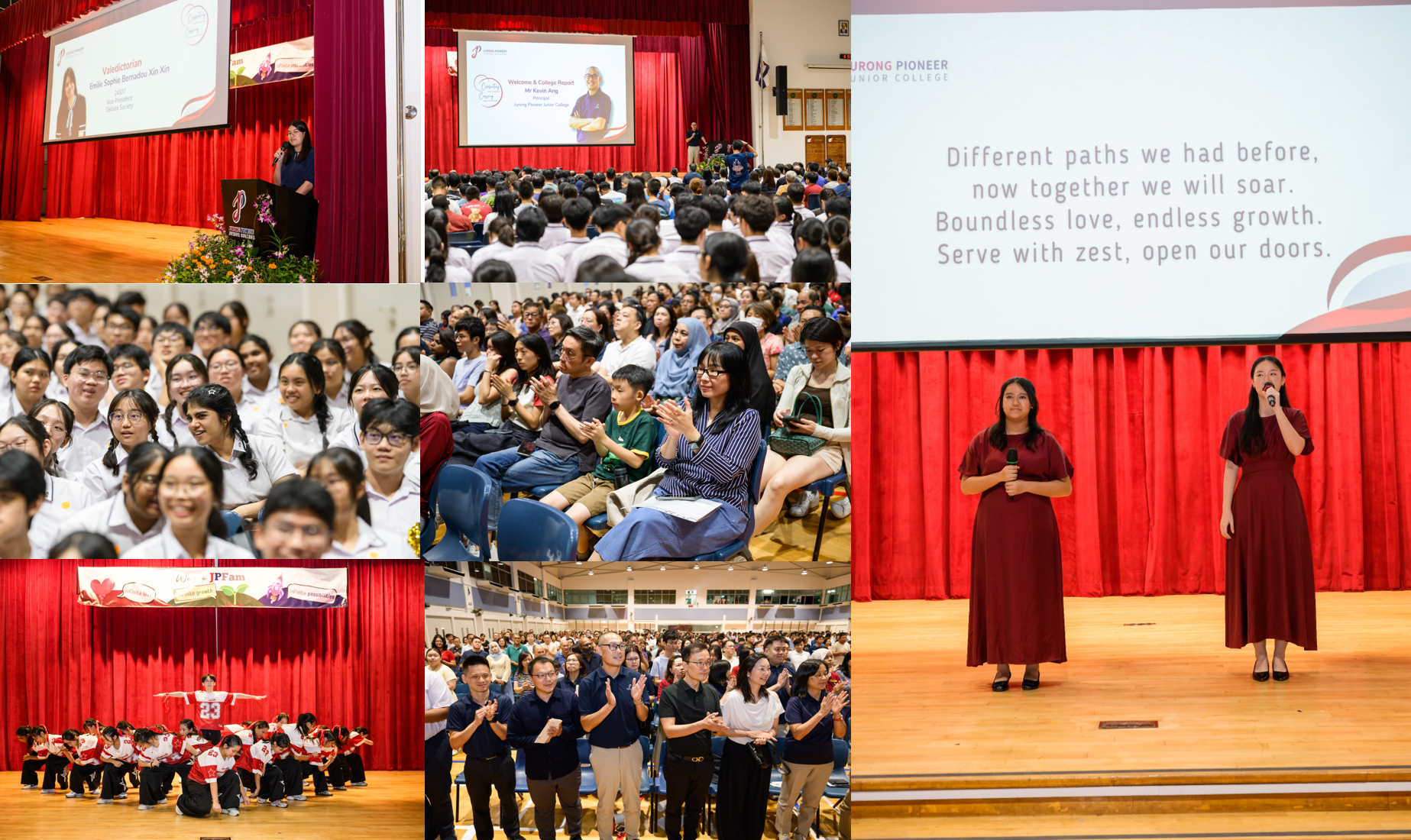 College Day (Valedictorian, Audience, JP Dance Club, Choir)