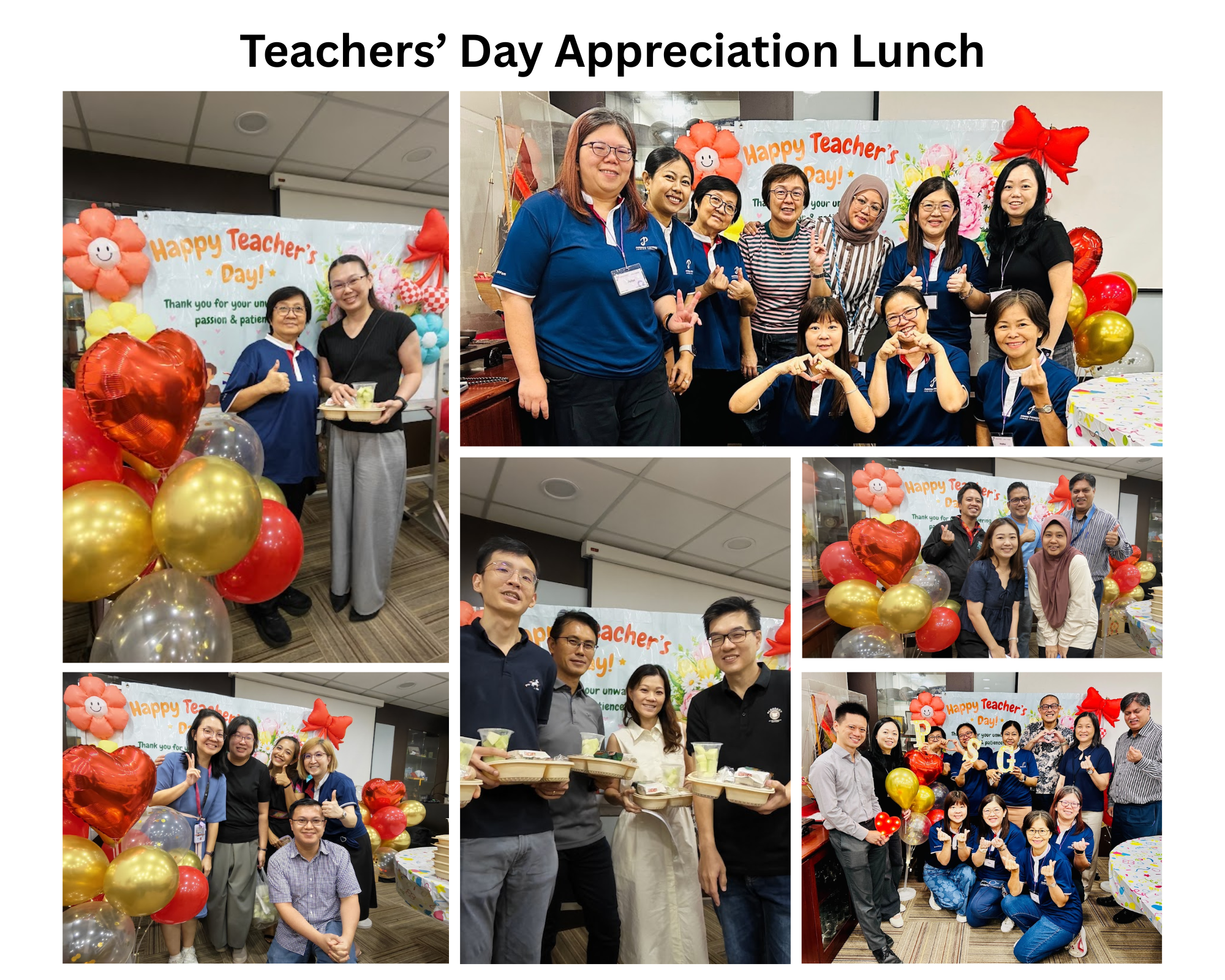Teachers' Day Appreciation Lunch pictures