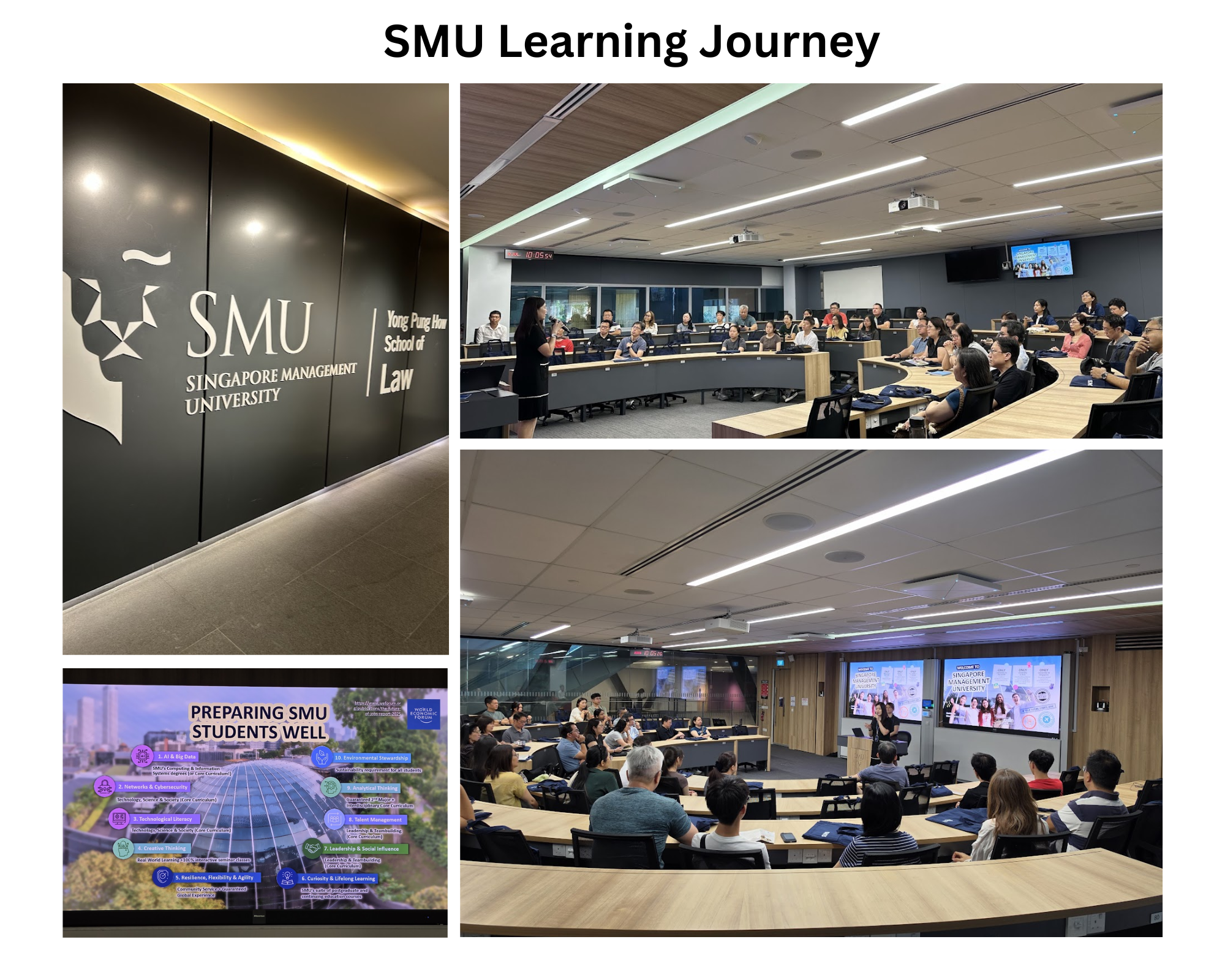 SMU Learning Journey pictures