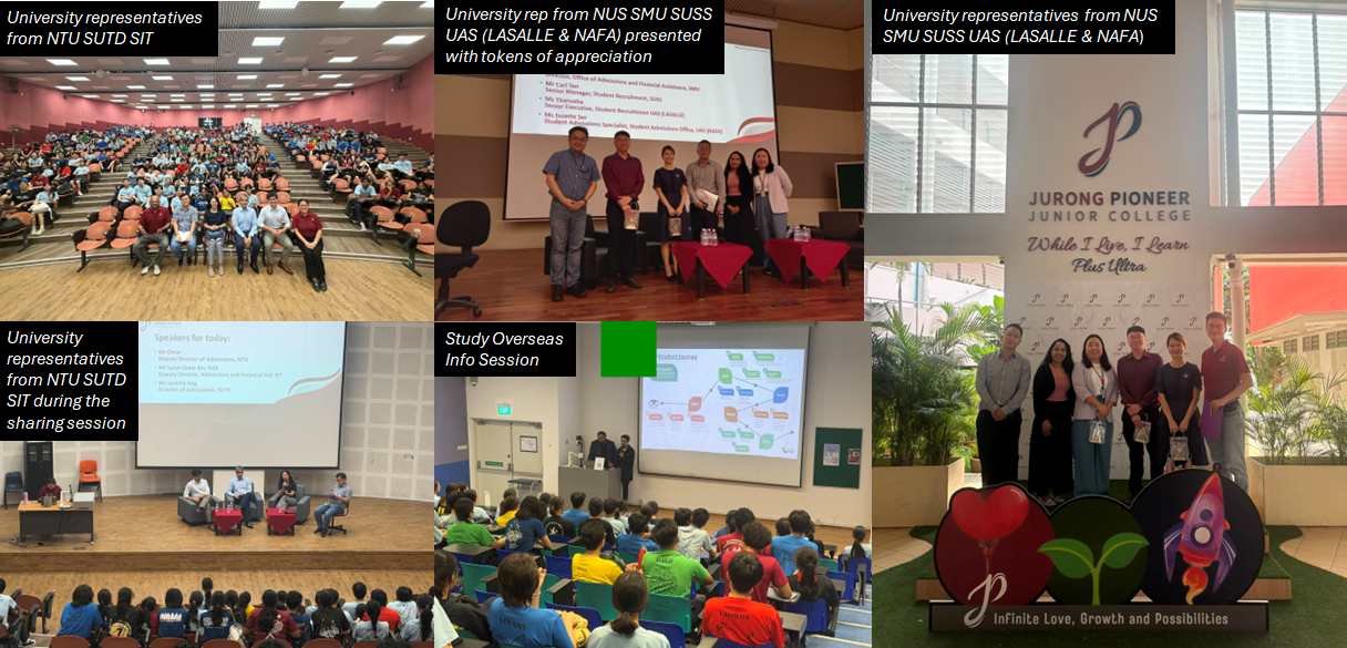 Pictures of ECG talks and speakers