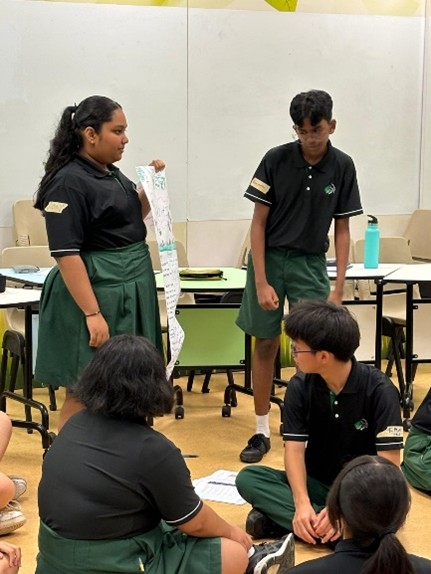 An active presentation and group discussion segment during a training workshop or alignment session for Peer Support Leaders.