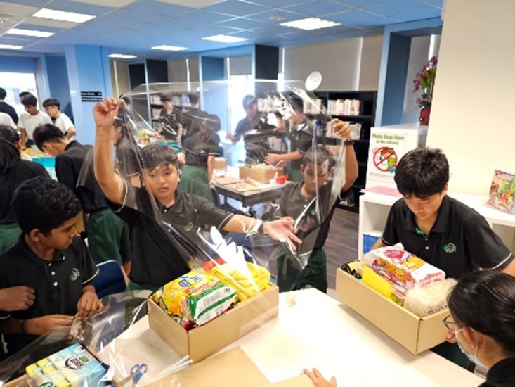 An active community service or Values-in-Action (VIA) project organized and executed by Class Leaders, focusing on logistics management and social responsibility.