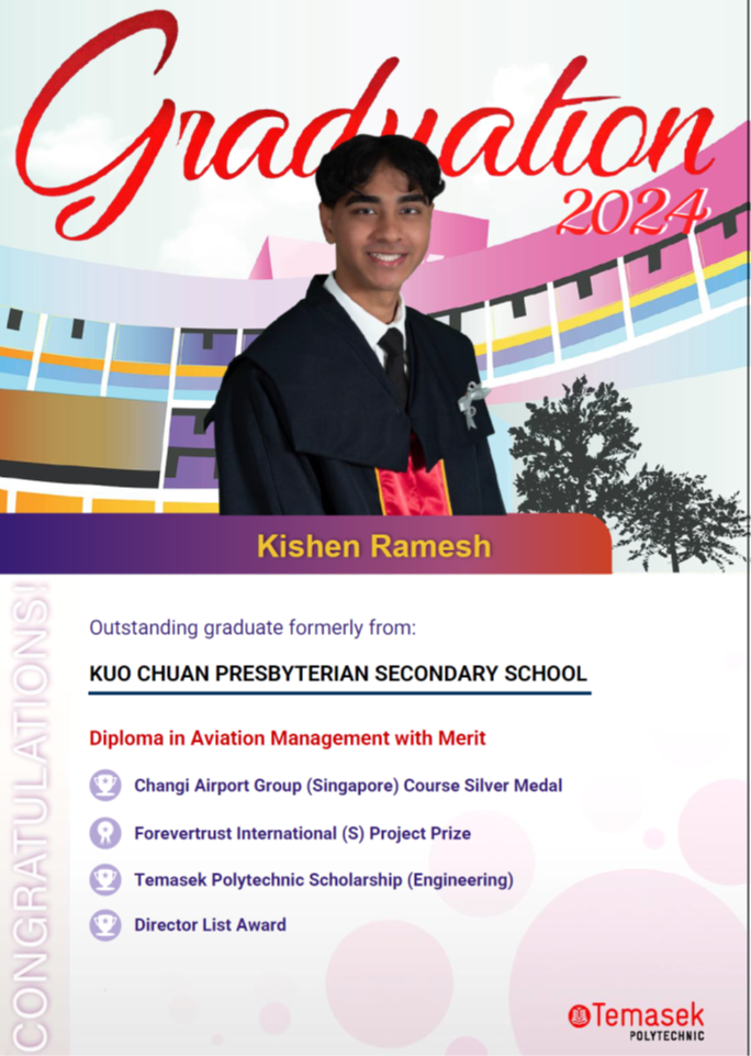 Kishen Ramesh 4 Hope Class of 2019