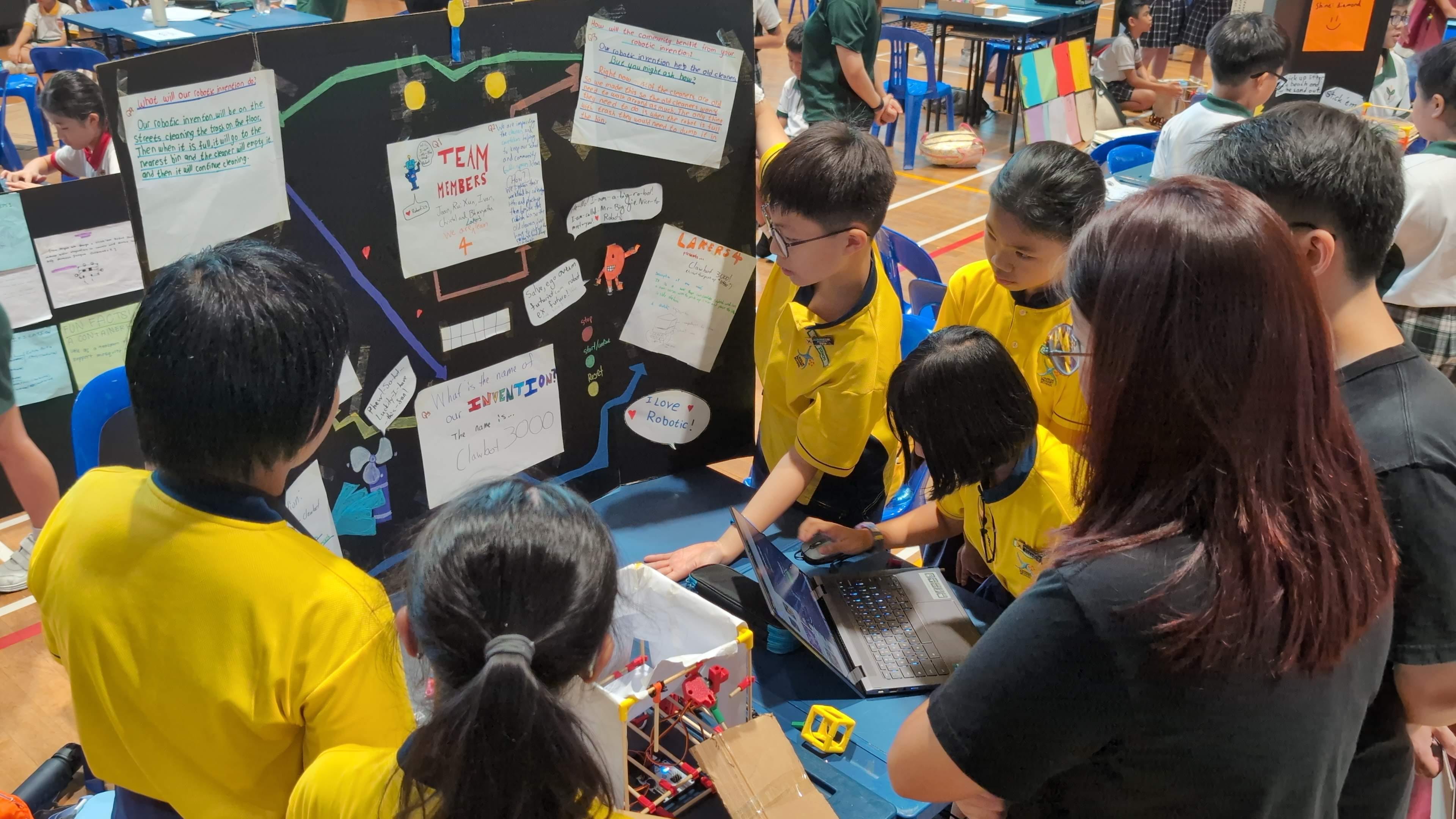  Lakers Team 4 presenting Clean Up Assistant Bot