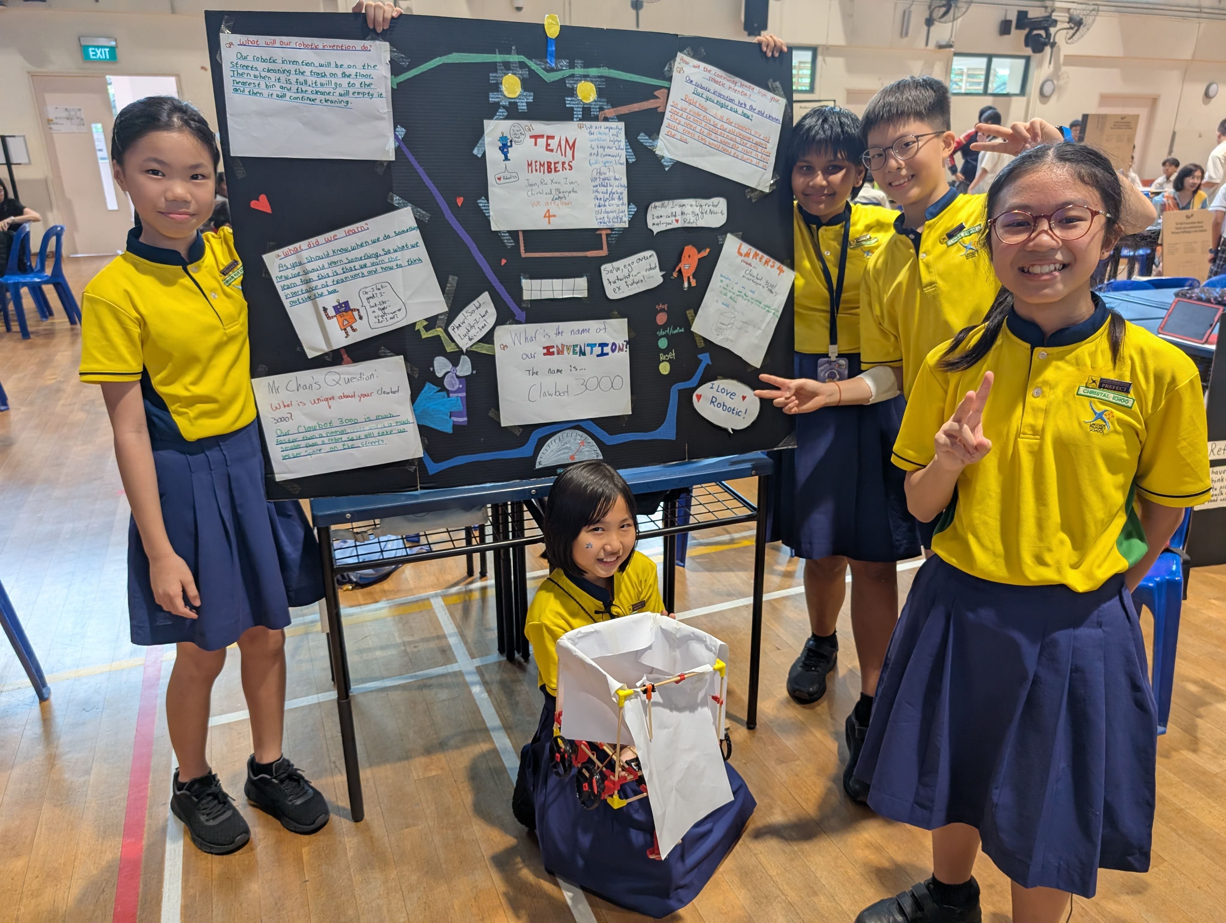 Lakers Team 1 presenting Flood Victims Assistant Bot 