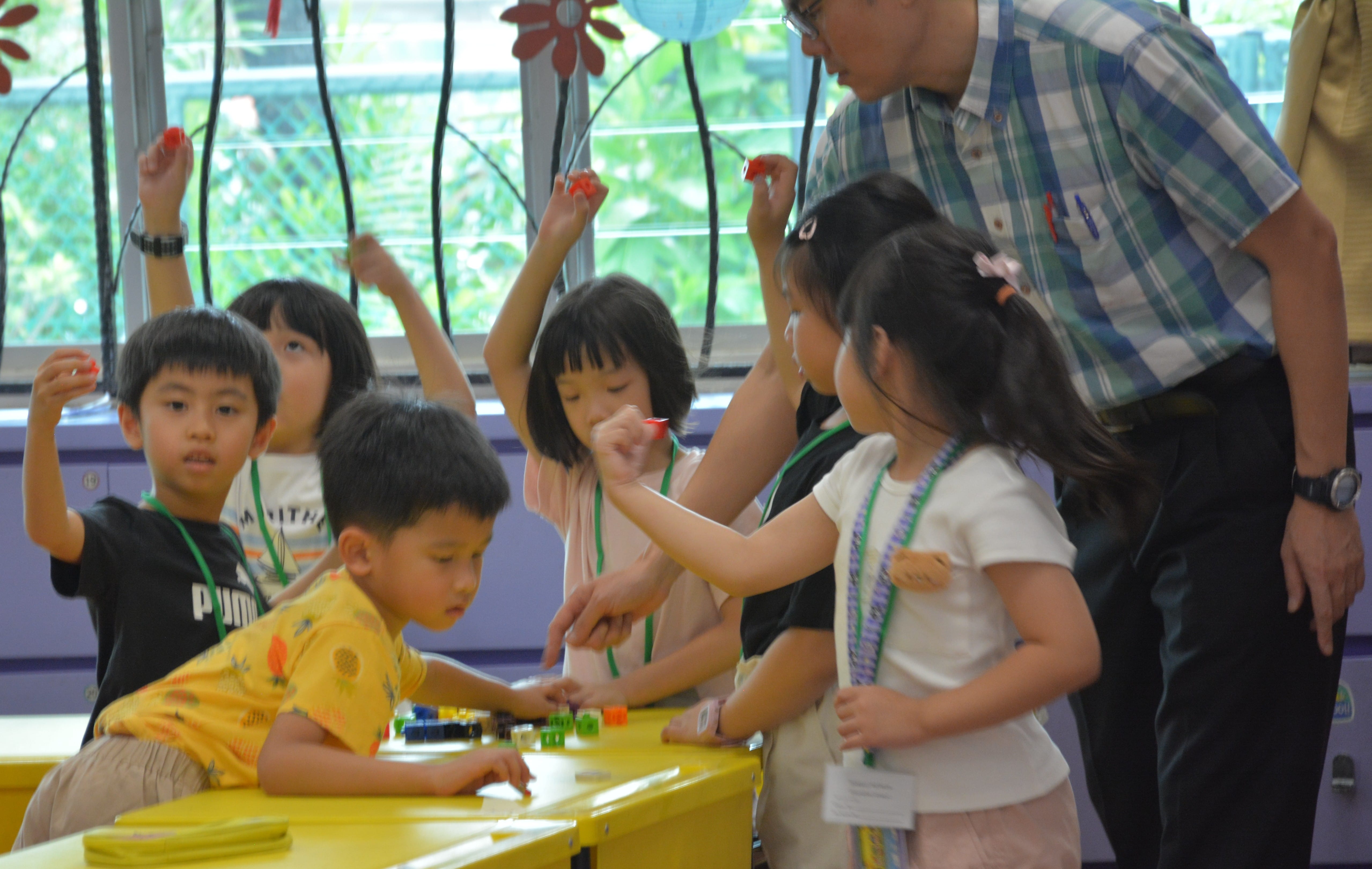 2027 P1 Cohort children classroom experience facilitated by teachers.