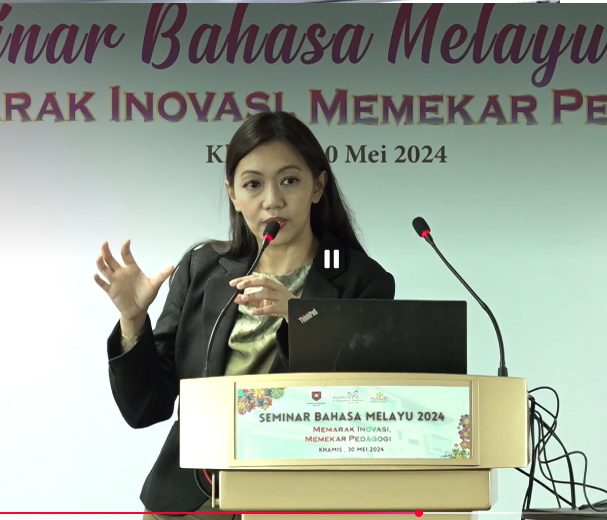 video seminar bahasa melayu