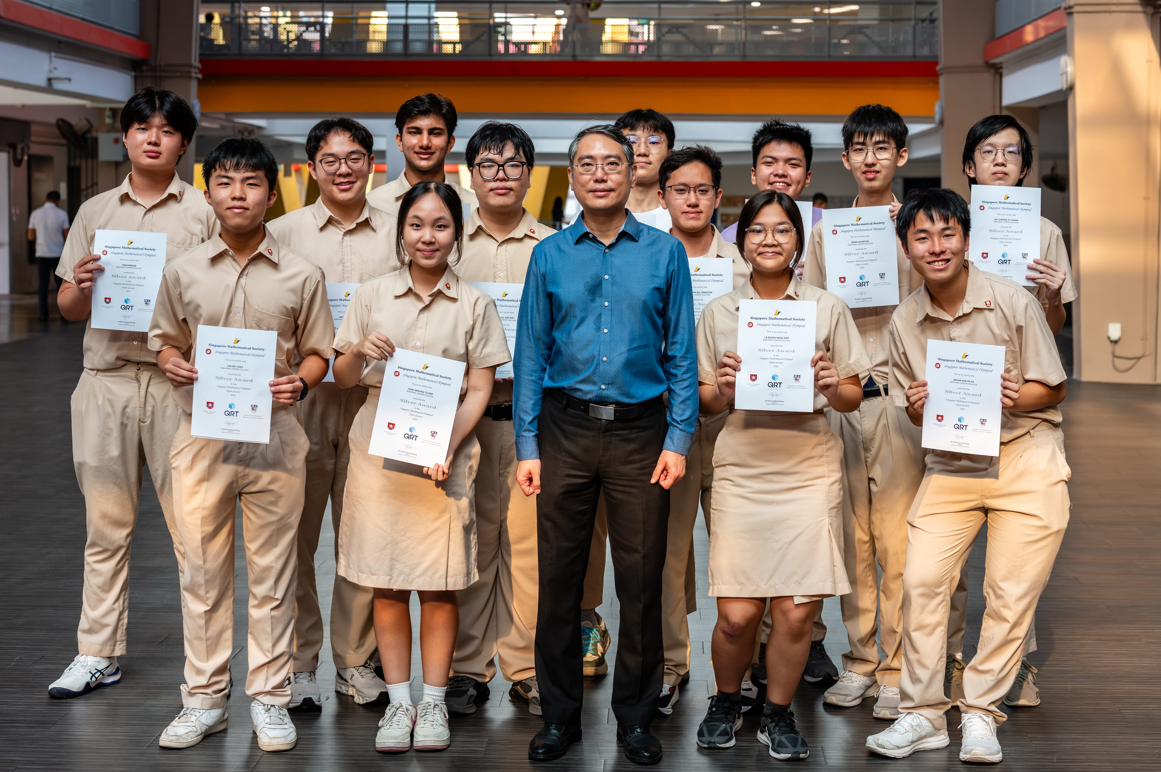 Photo of Silver awardees