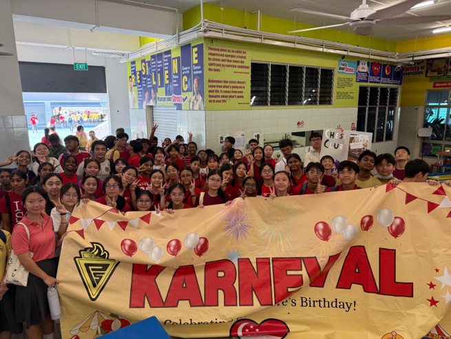 SLs gathering after the successful run of Karneval V, a National Day celebration project