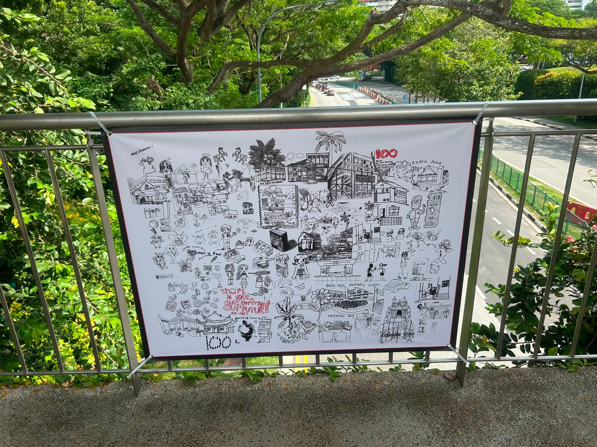 unveiled event at overhead bridge