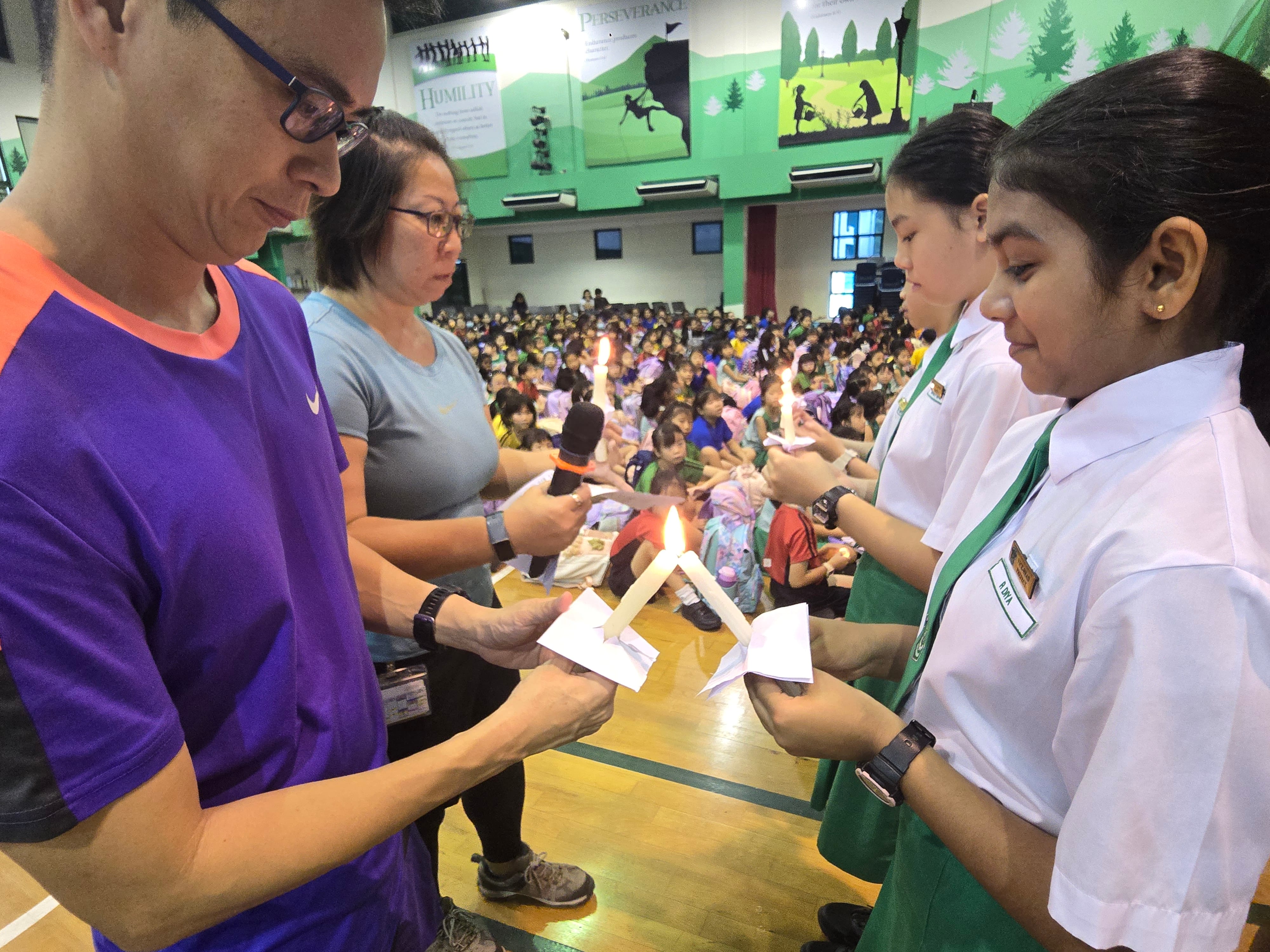 Passing on the light from teachers to students