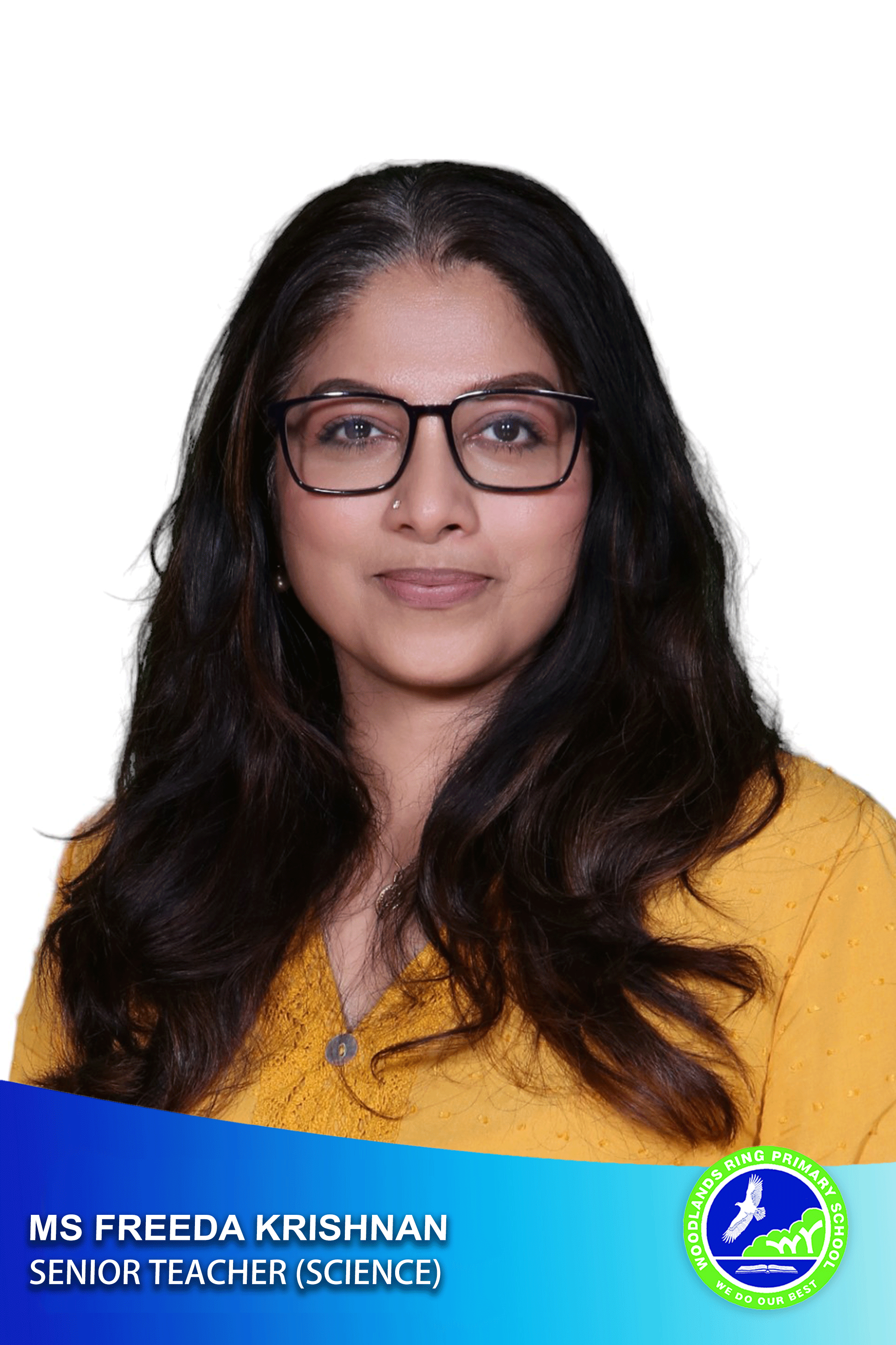 Senior Teacher Science (Ms Freeda Krishnan)