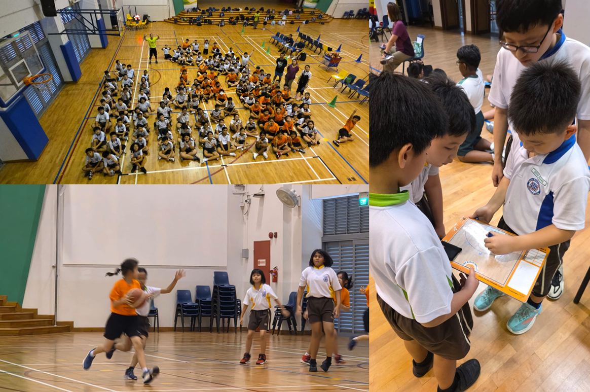 Friendly matches with the schools in the neighbourhood