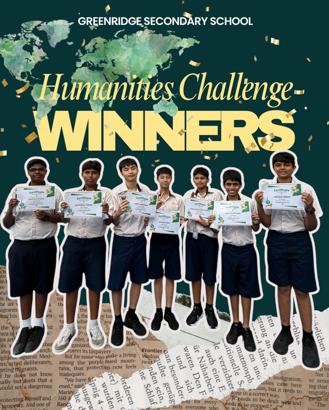 Winners of the Humanities Challenge