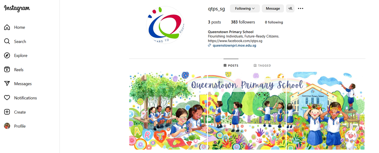 Follow us @qtps_sg to stay connected