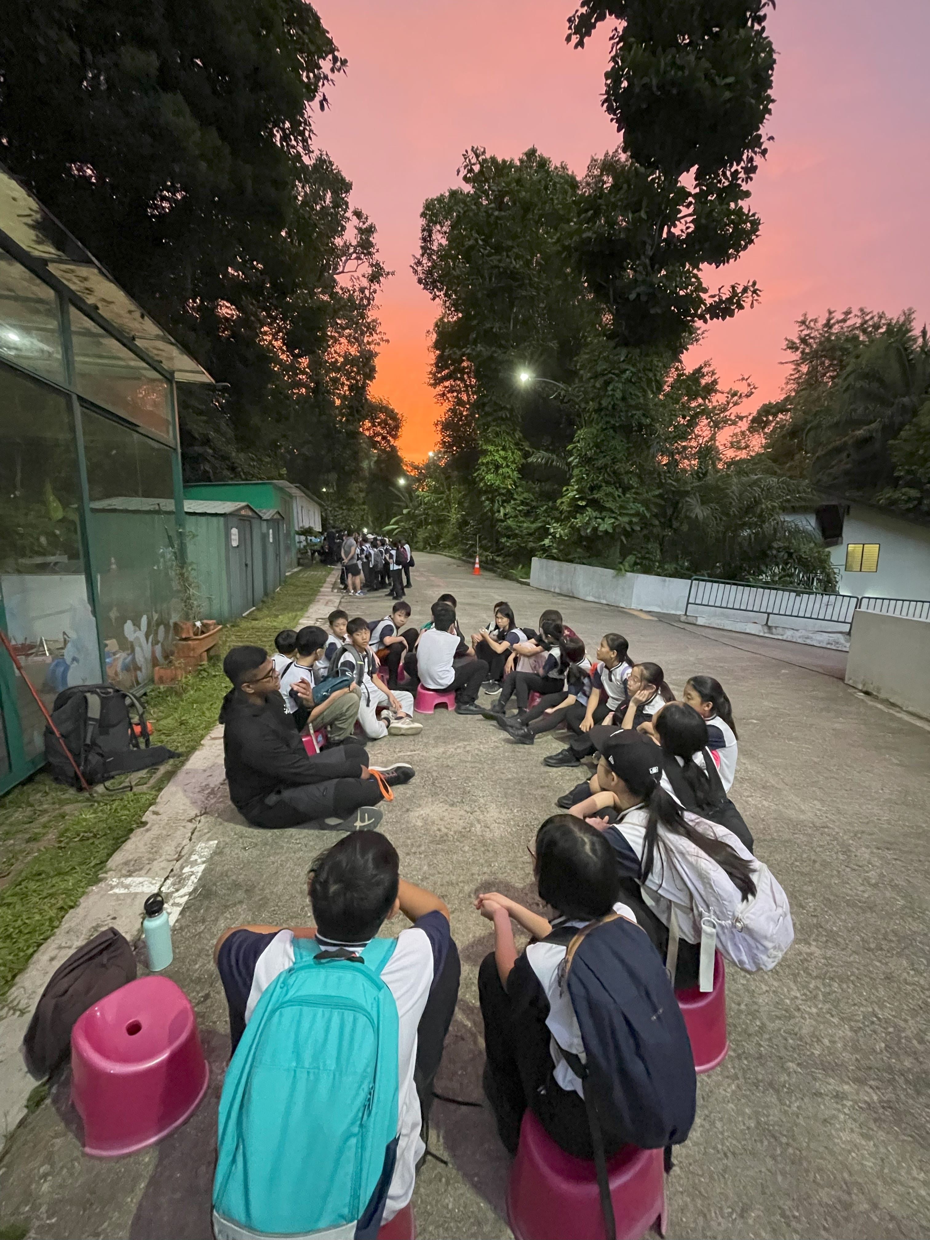 P5 Camp - sunrise