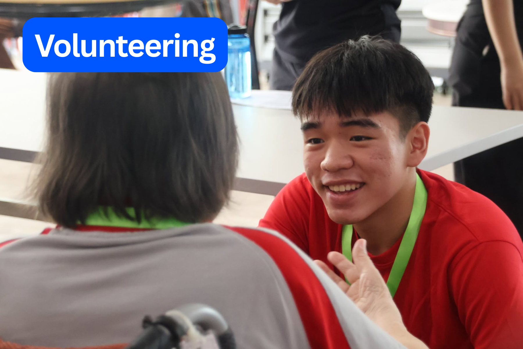 Youth corps volunteers