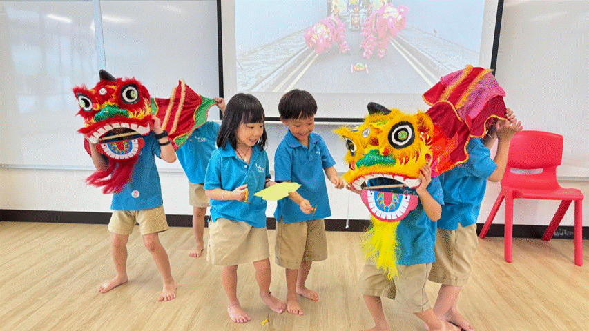 Photo Montage of MK staff and students celebrating LNY 2026