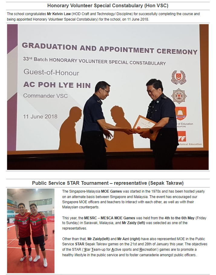 Two men in uniforms exchange a certificate at the 33rd Honorary Volunteer Special Constabulary ceremony on 11 June 2018.