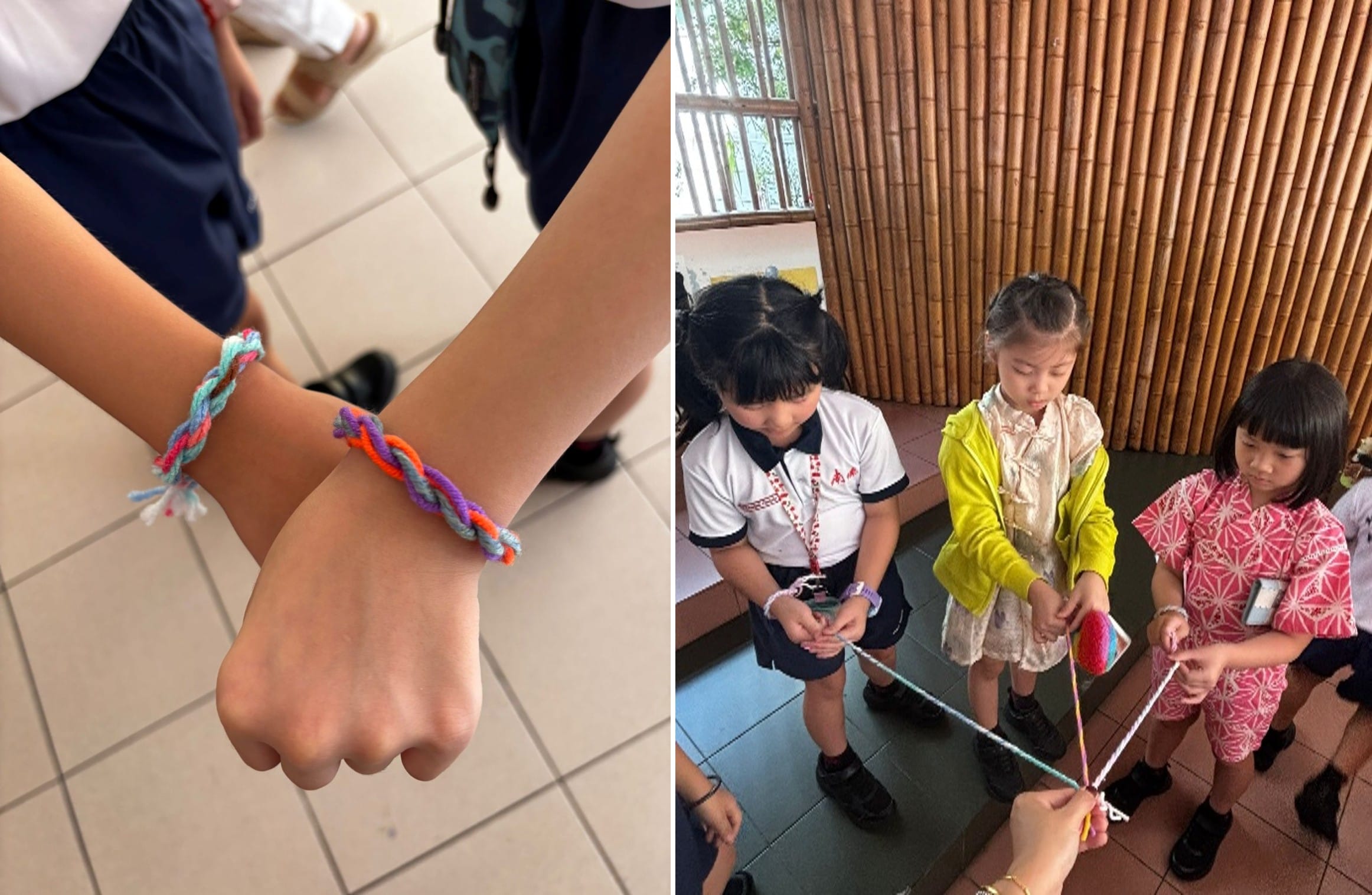 Student during International Friendship Day and Cultural Festivals