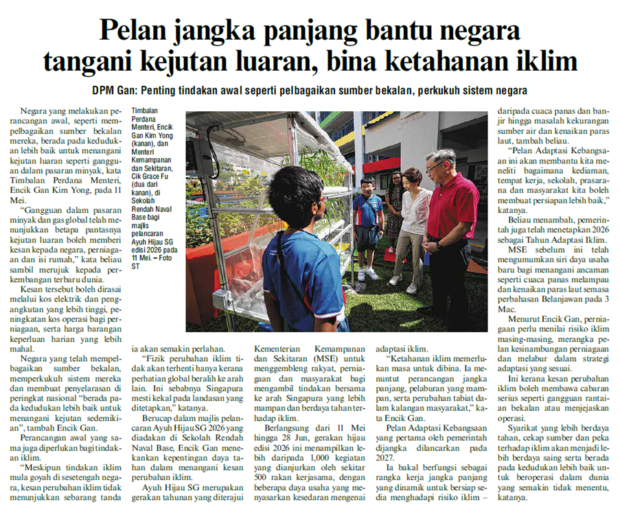 Berita Article on Go Green